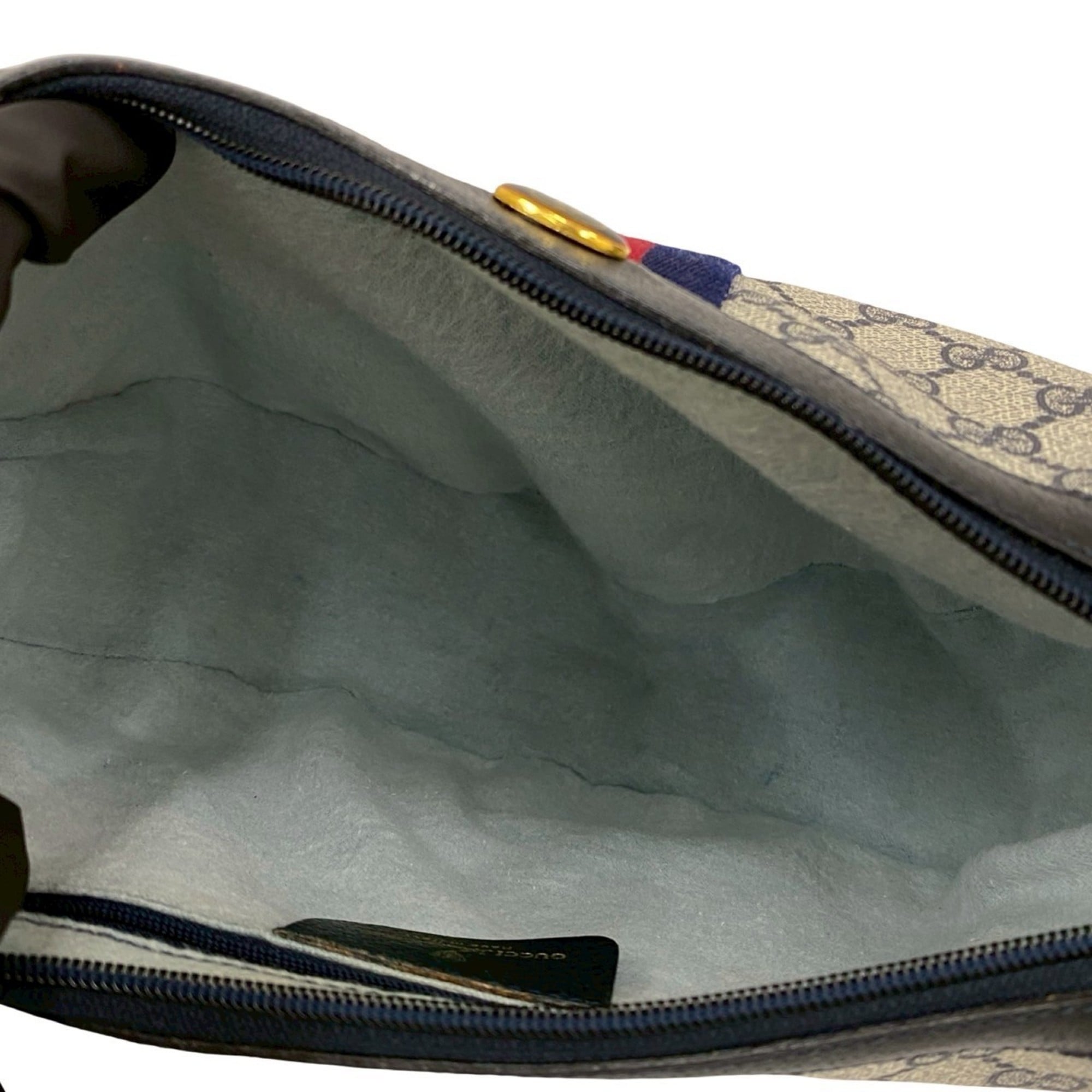 Ophidia Half Moon Hobo GG Coated Canvas Small