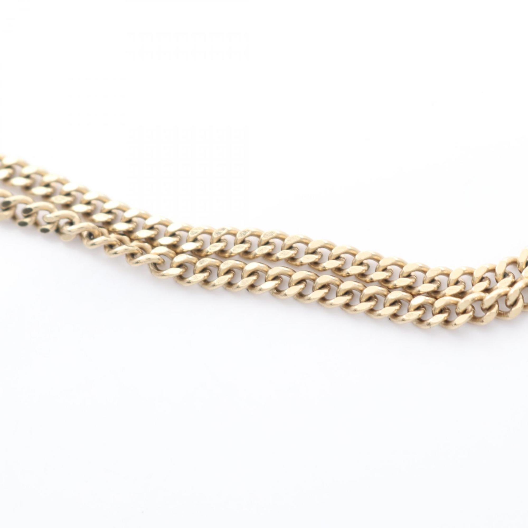 CC Logo Pendant Necklace Metal