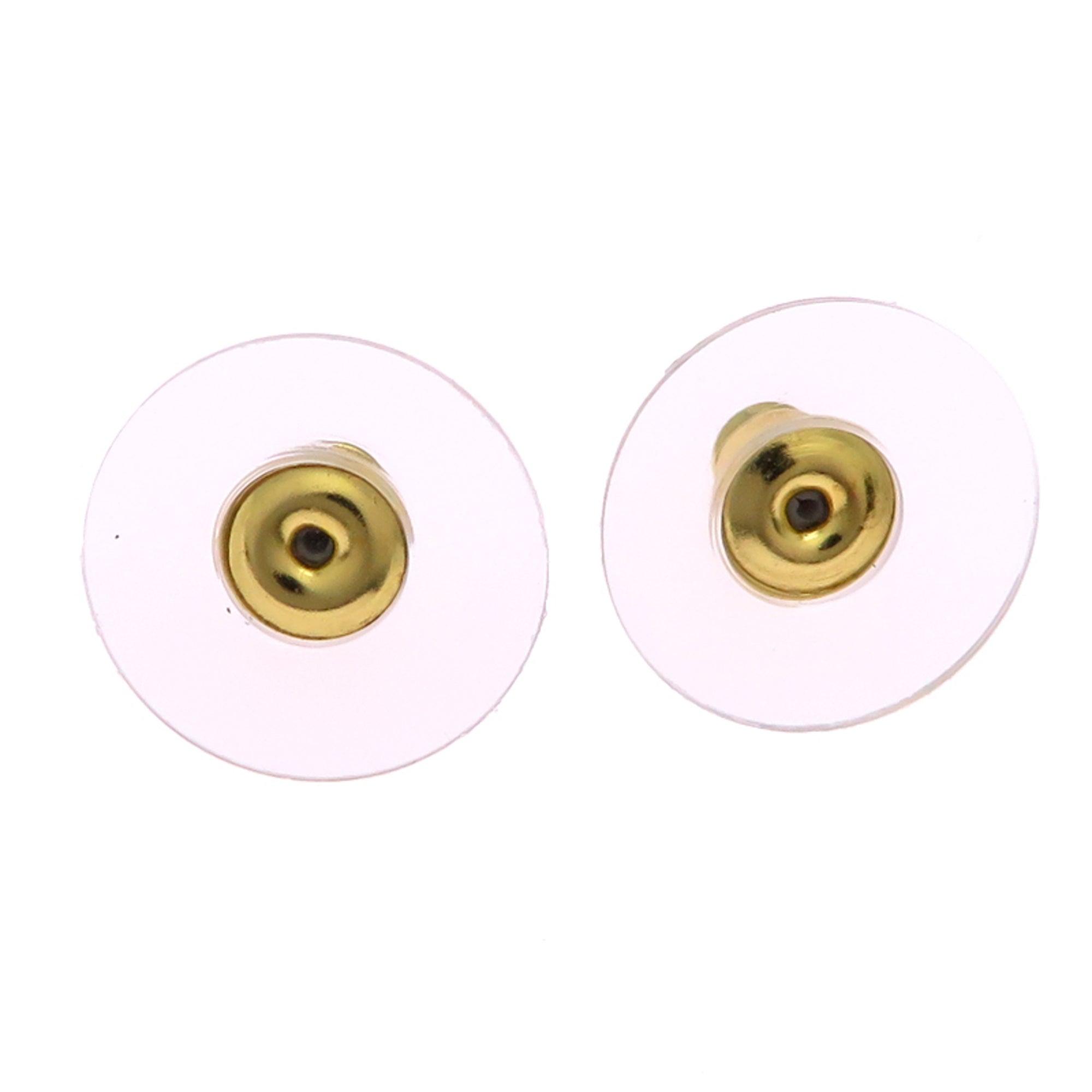 CC Logo Earrings Metal Gold-Tone Metal