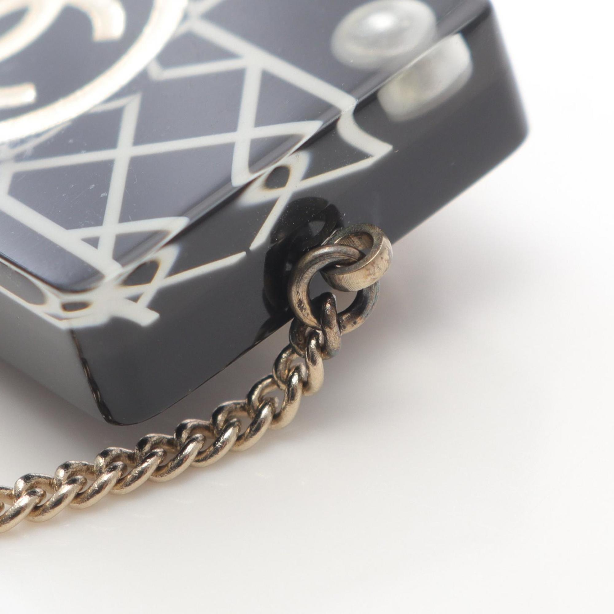 CC Logo Brooch Metal