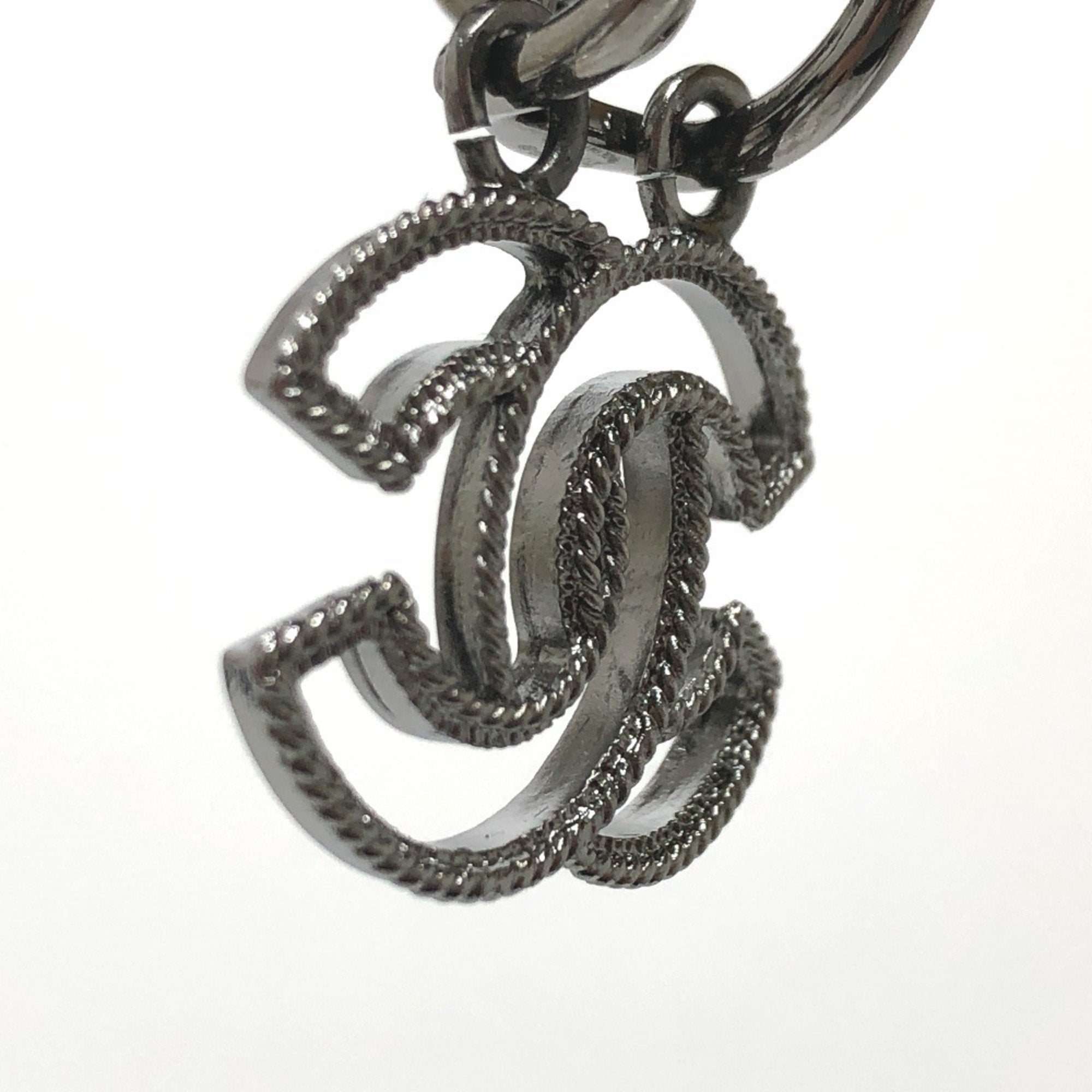 CC Logo Clip-On Earrings Metal