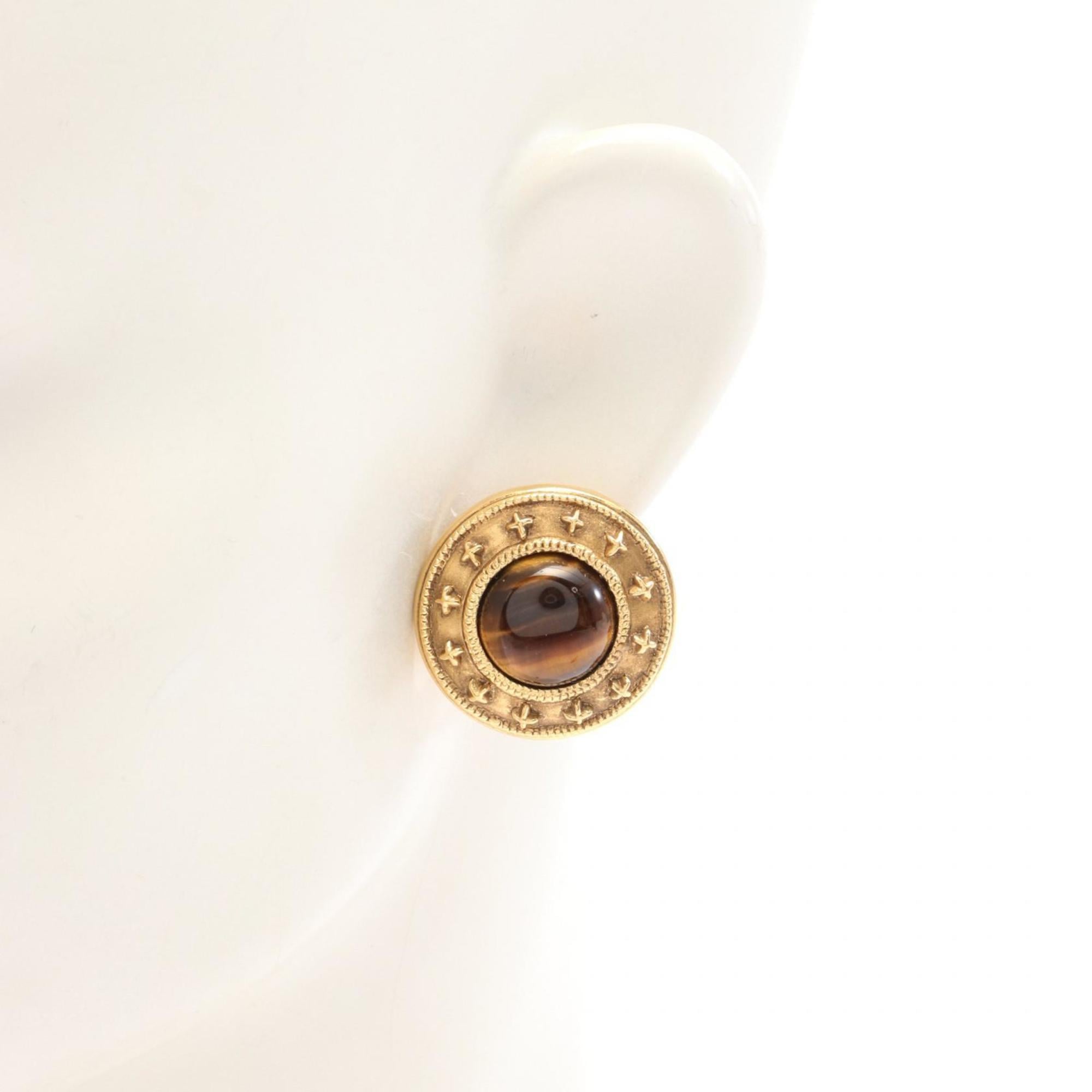 Clip-On Earrings Clip-On Gold-Tone Metal