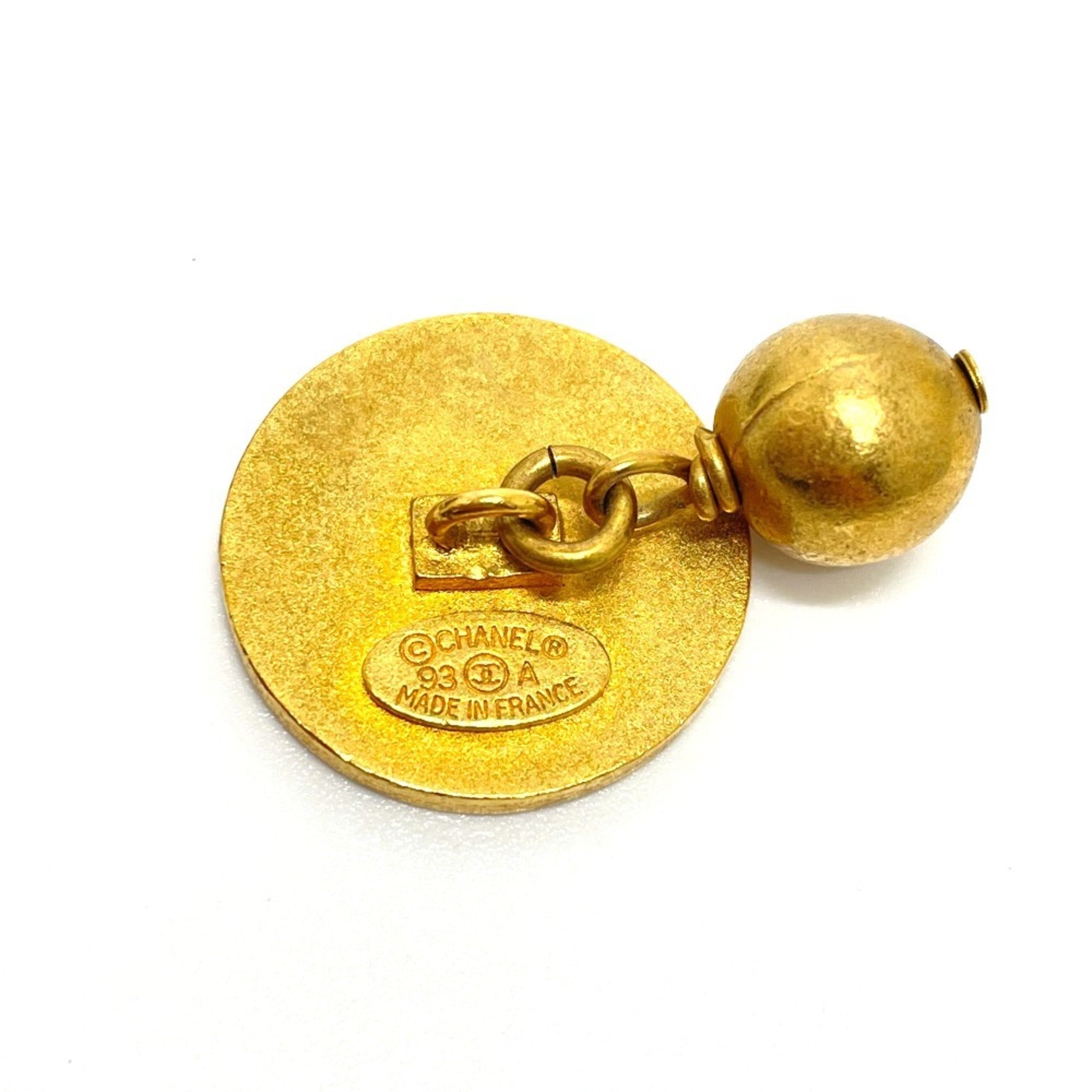 CC Logo Bracelet Gold-Tone Metal