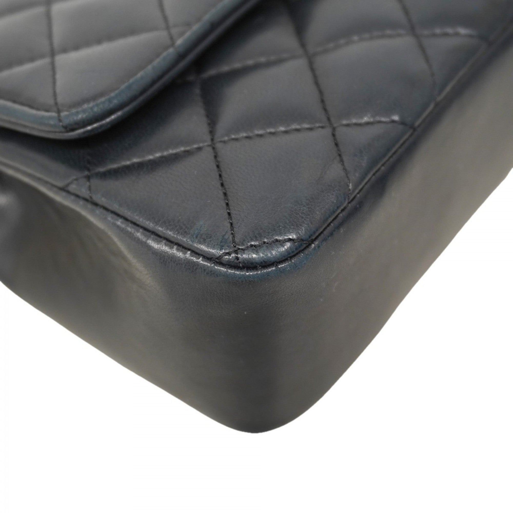 Vintage CC Chain Flap Bag Quilted Lambskin Mini