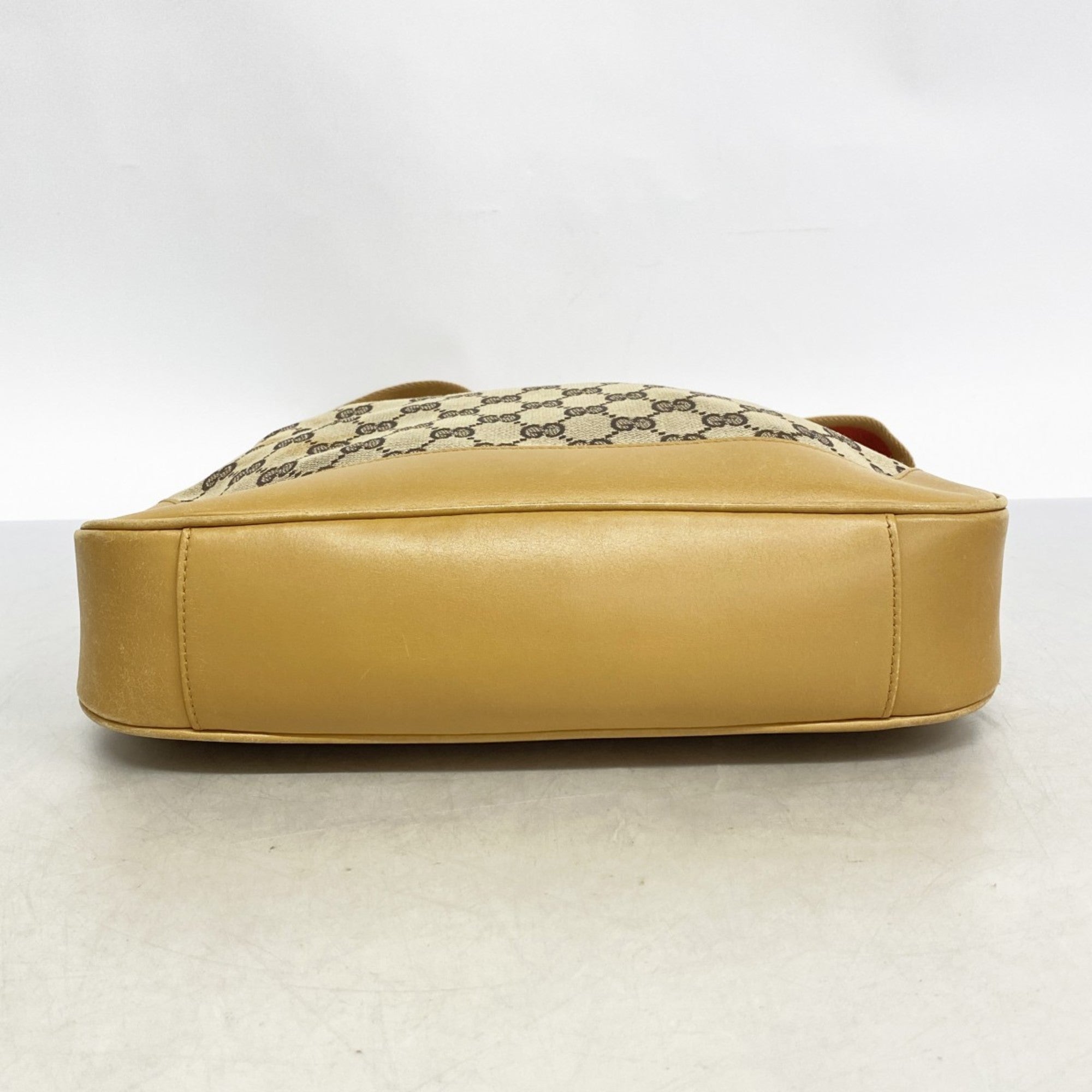 Diana Bamboo Shoulder Bag GG Canvas Medium