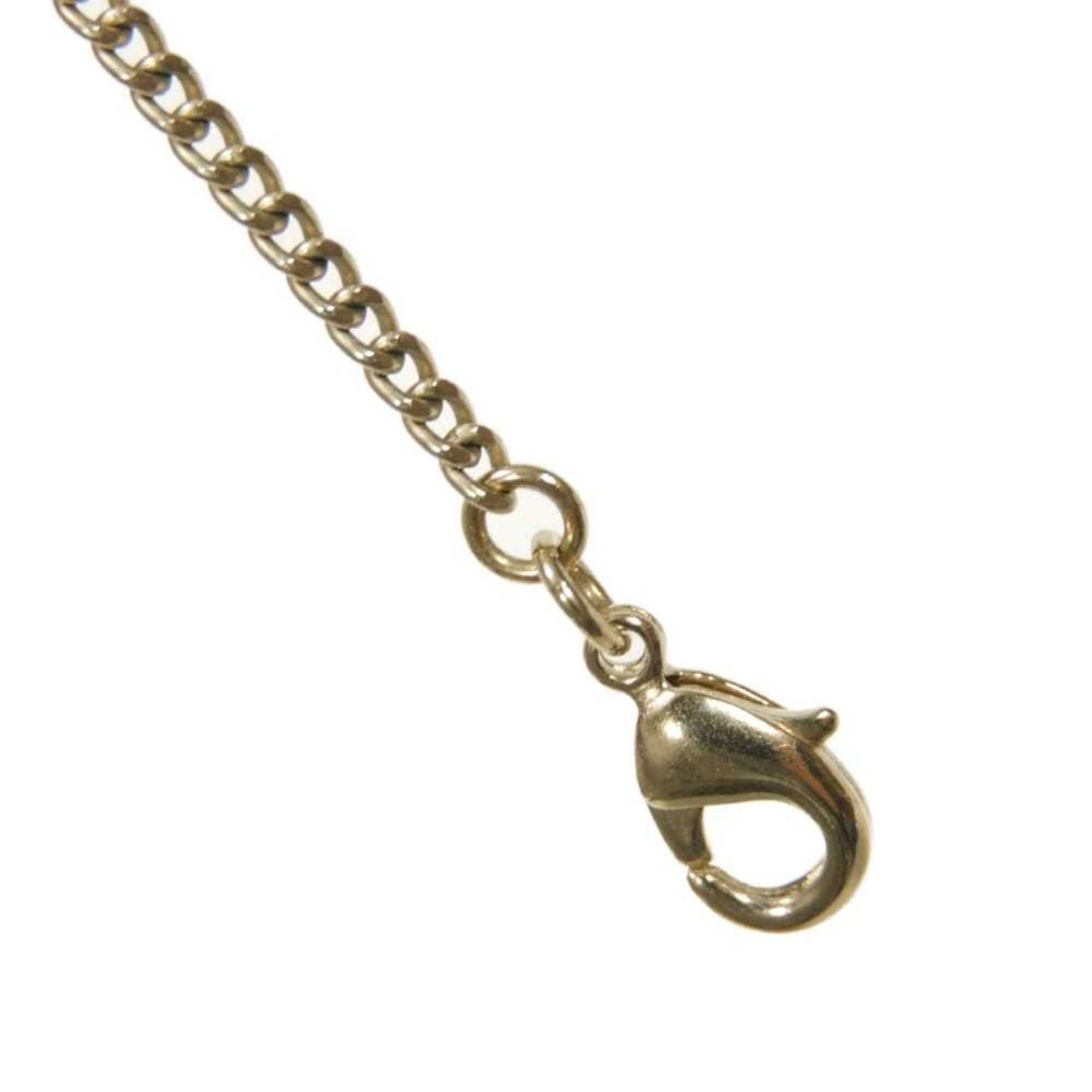 CC Logo Star Pendant Necklace Gold-Tone Metal