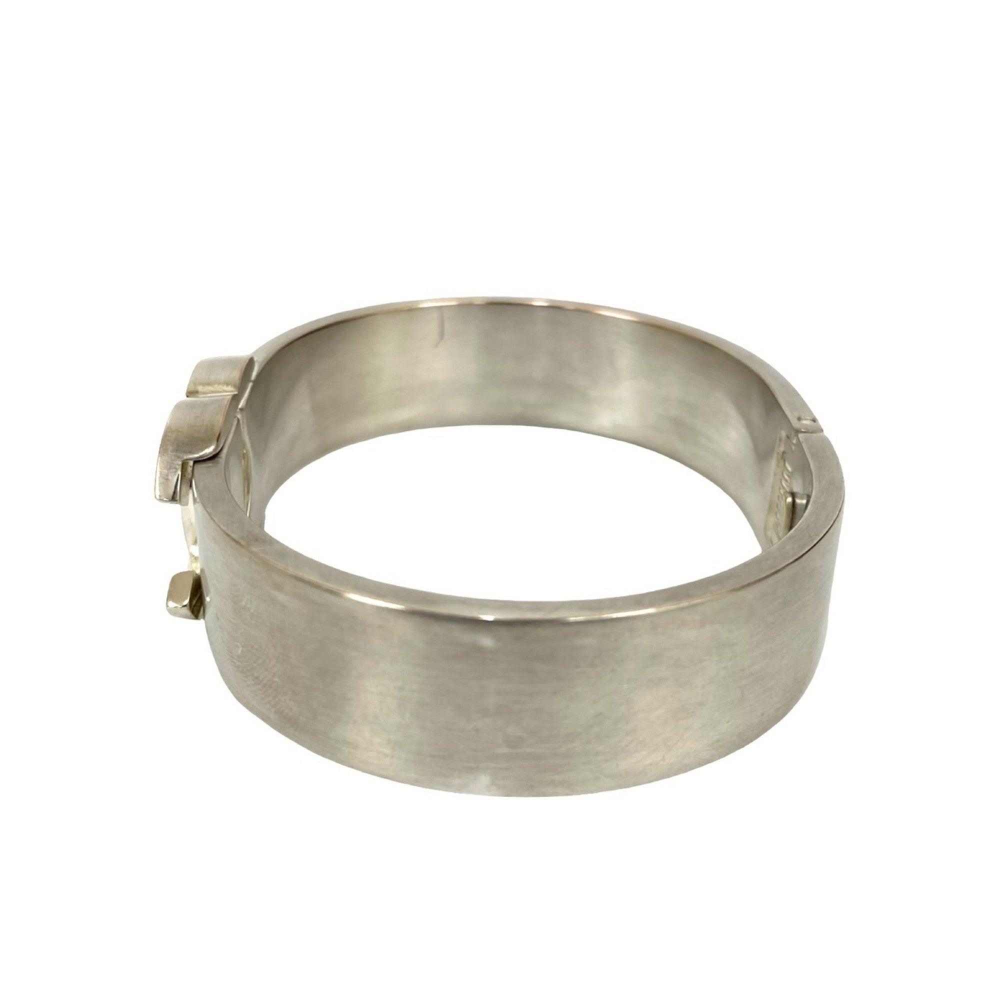 CC Logo Bracelet Silver-Tone Metal