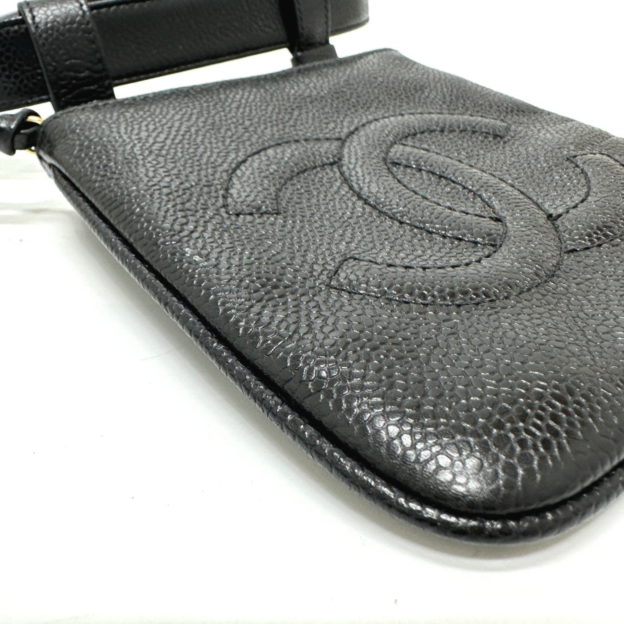 Vintage Timeless Belt Bag Caviar Small