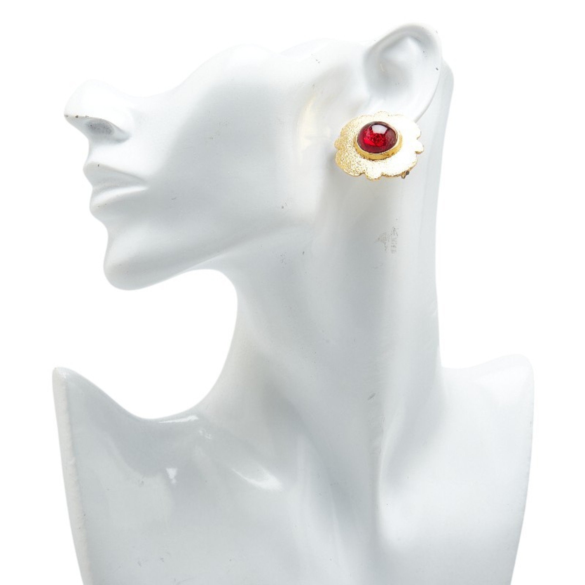 Earrings Gold-Tone Metal