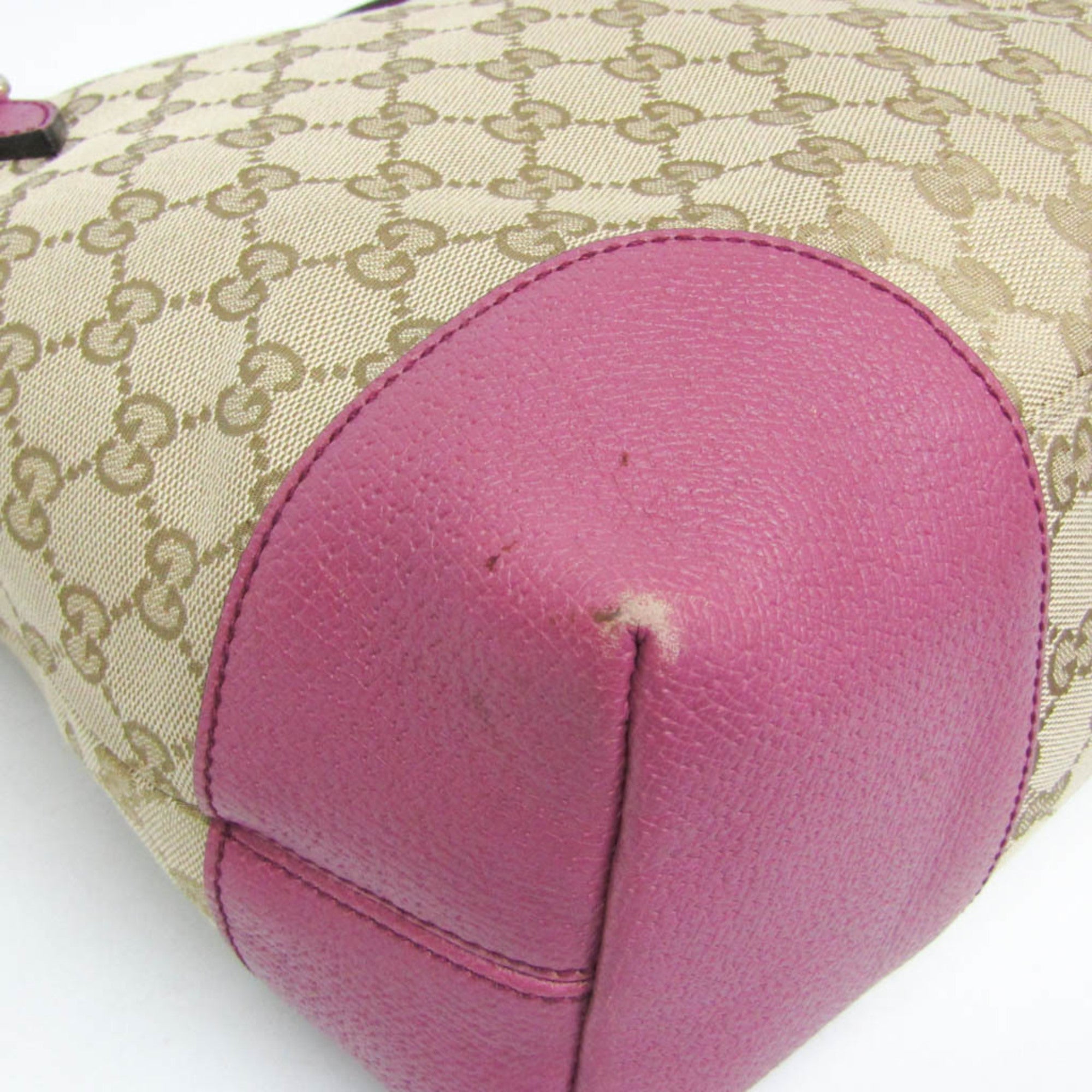 Bree Convertible Top Handle Bag GG Canvas with Leather Medium