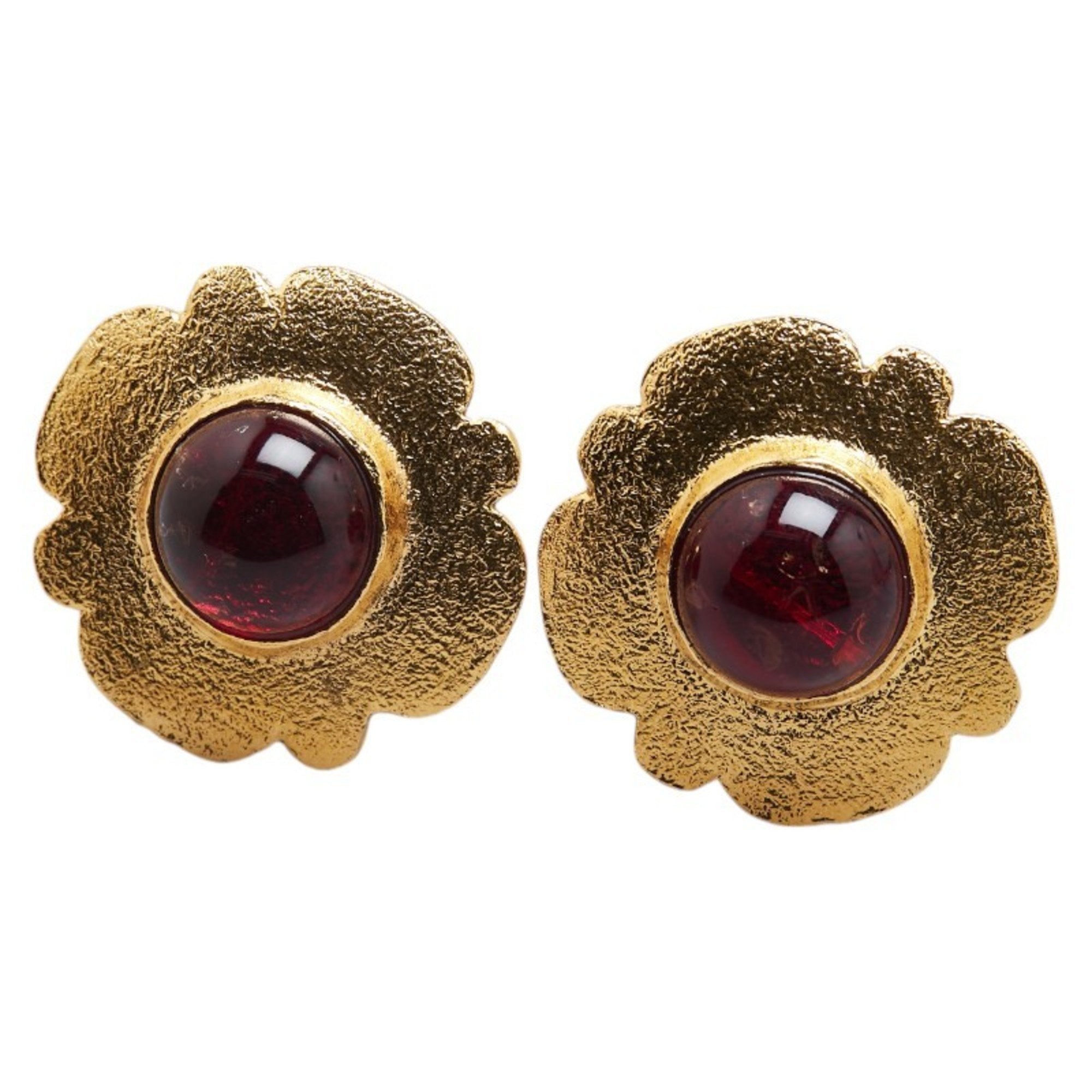 Earrings Gold-Tone Metal