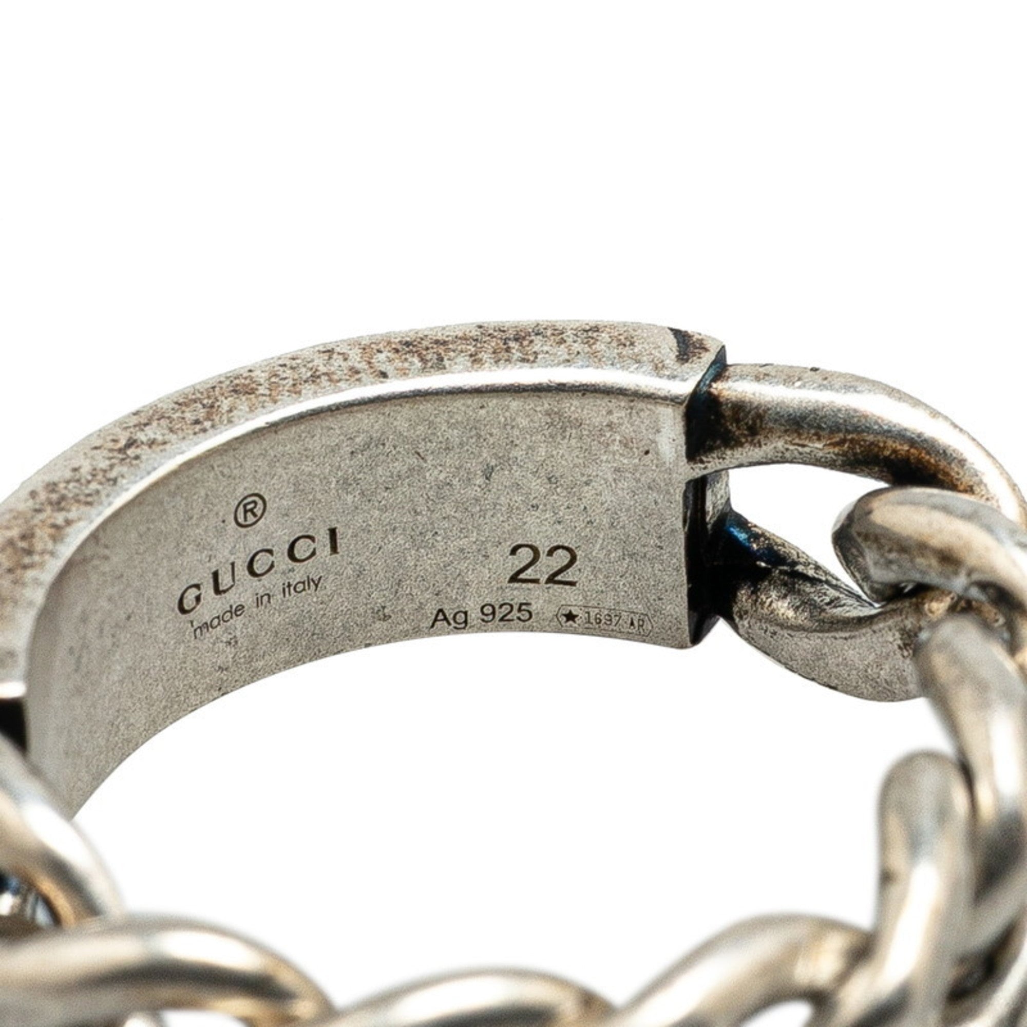 Ring Enamel and Sterling Silver
