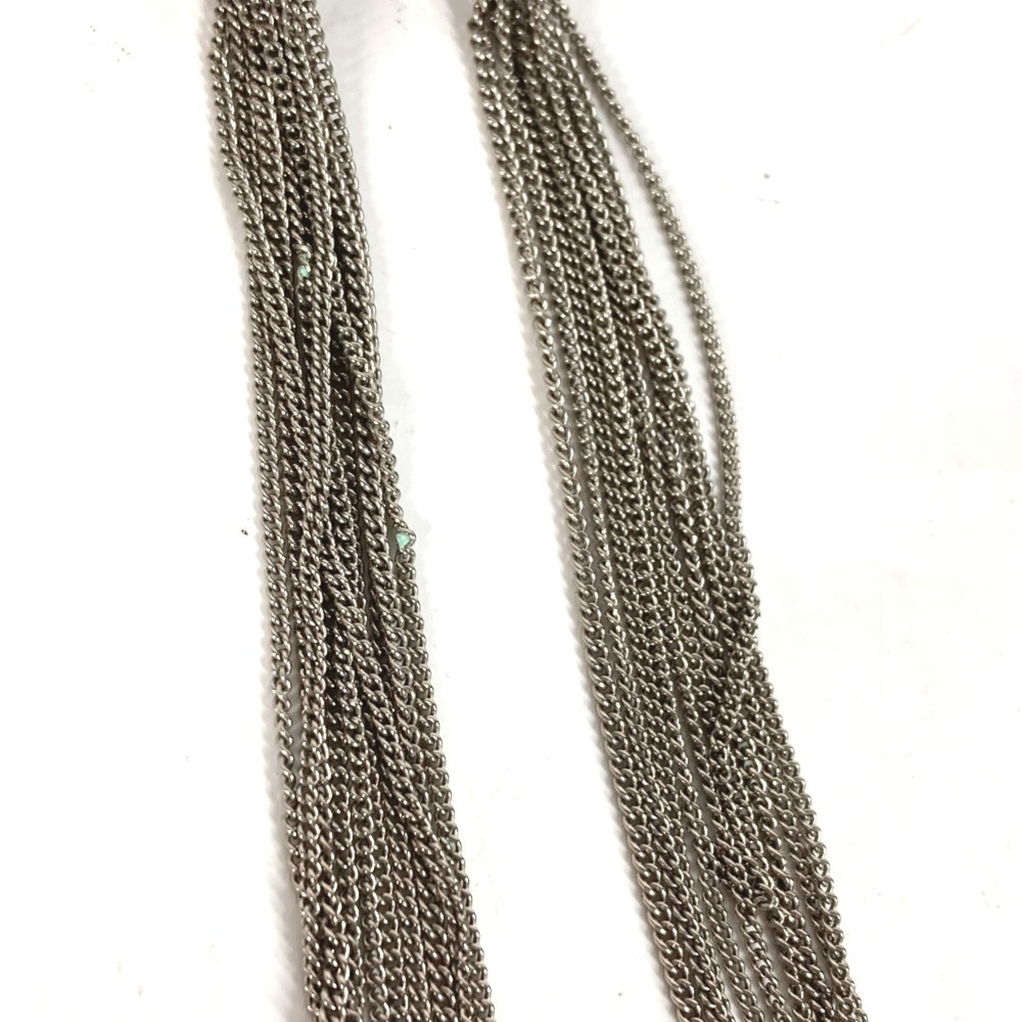 Earrings Silver-Tone Metal