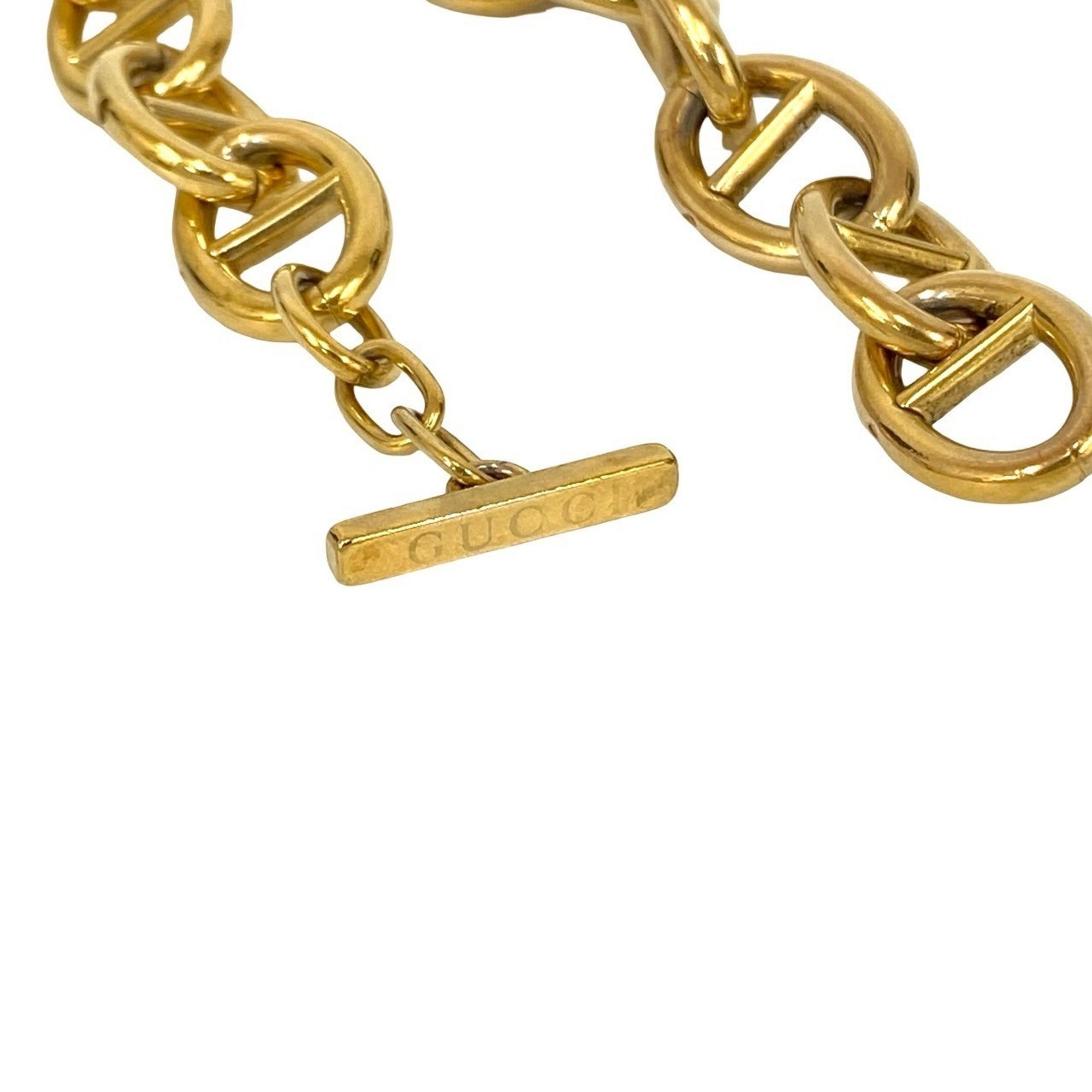 Anchor Chain Bracelet Gold