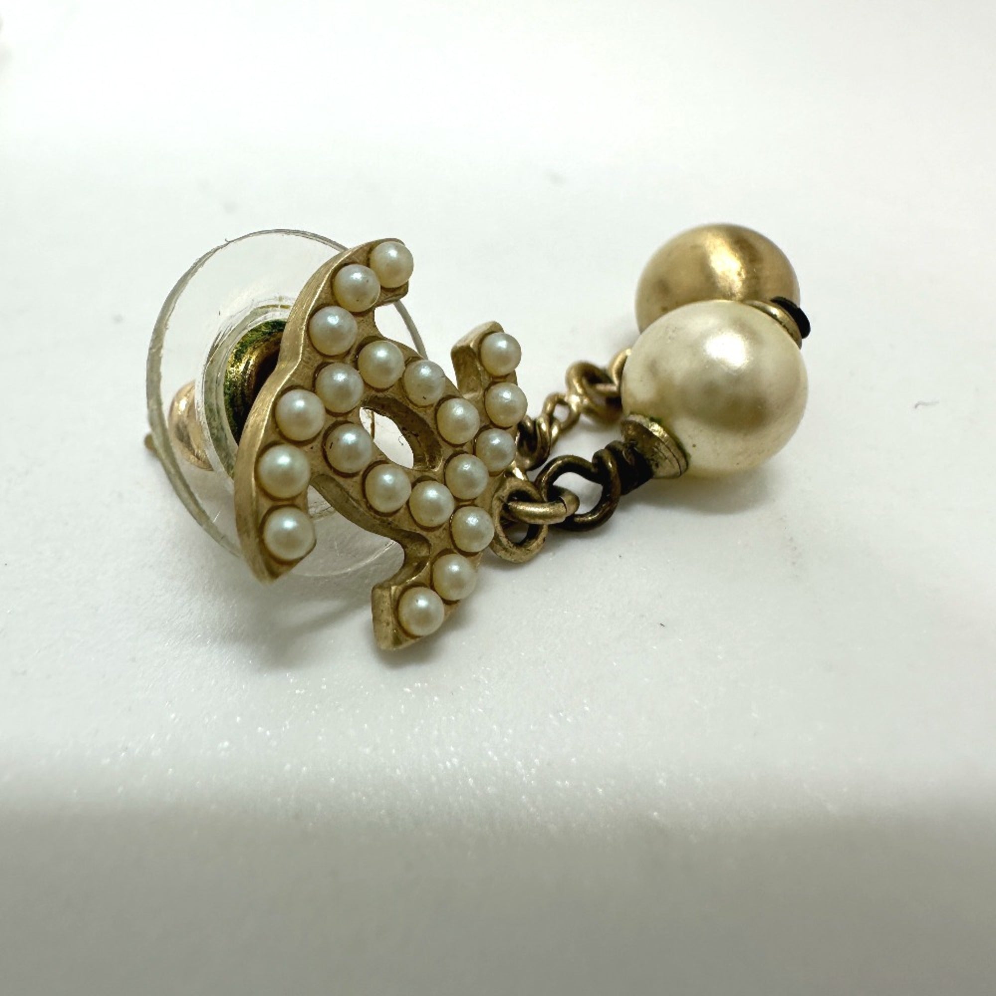 Earrings Gold-Tone Metal