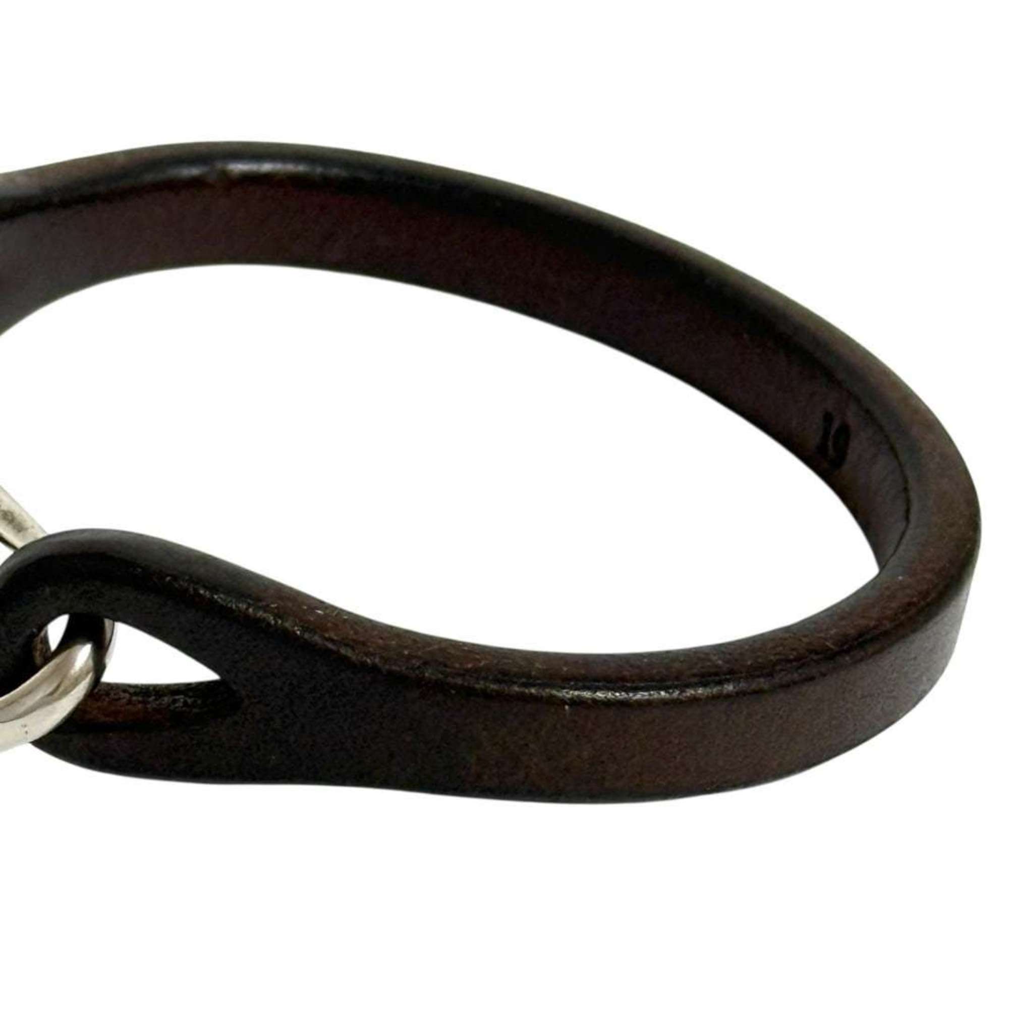 Bracelet Leather and Sterling Silver