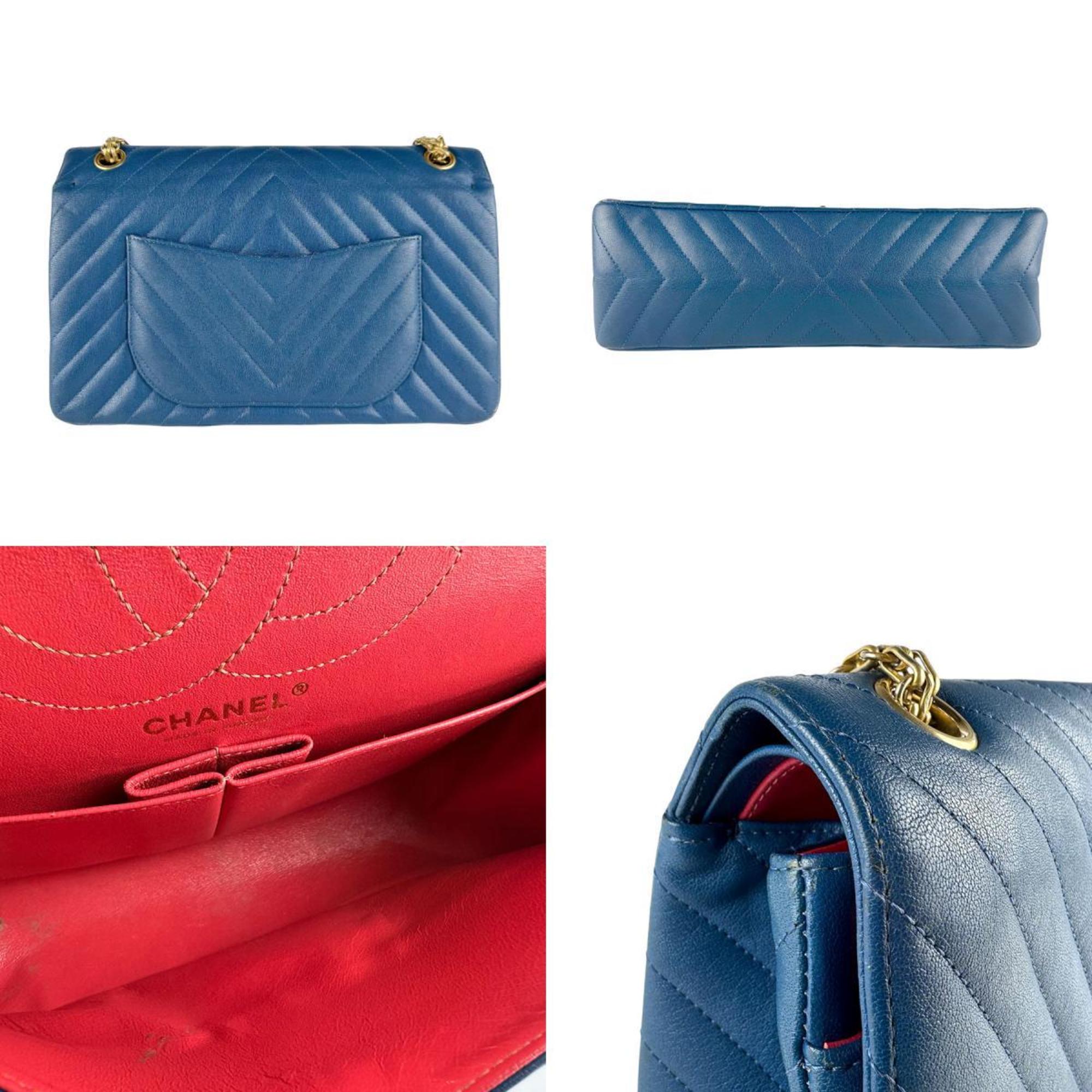 Reissue 2.55 Flap Bag Chevron Sheepskin 226