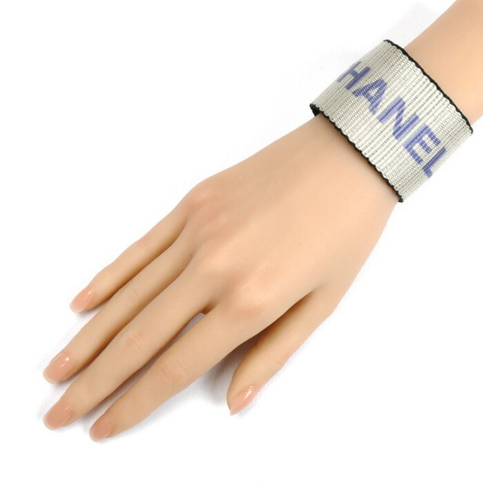 99S Bracelet Metal Blue and Ivory