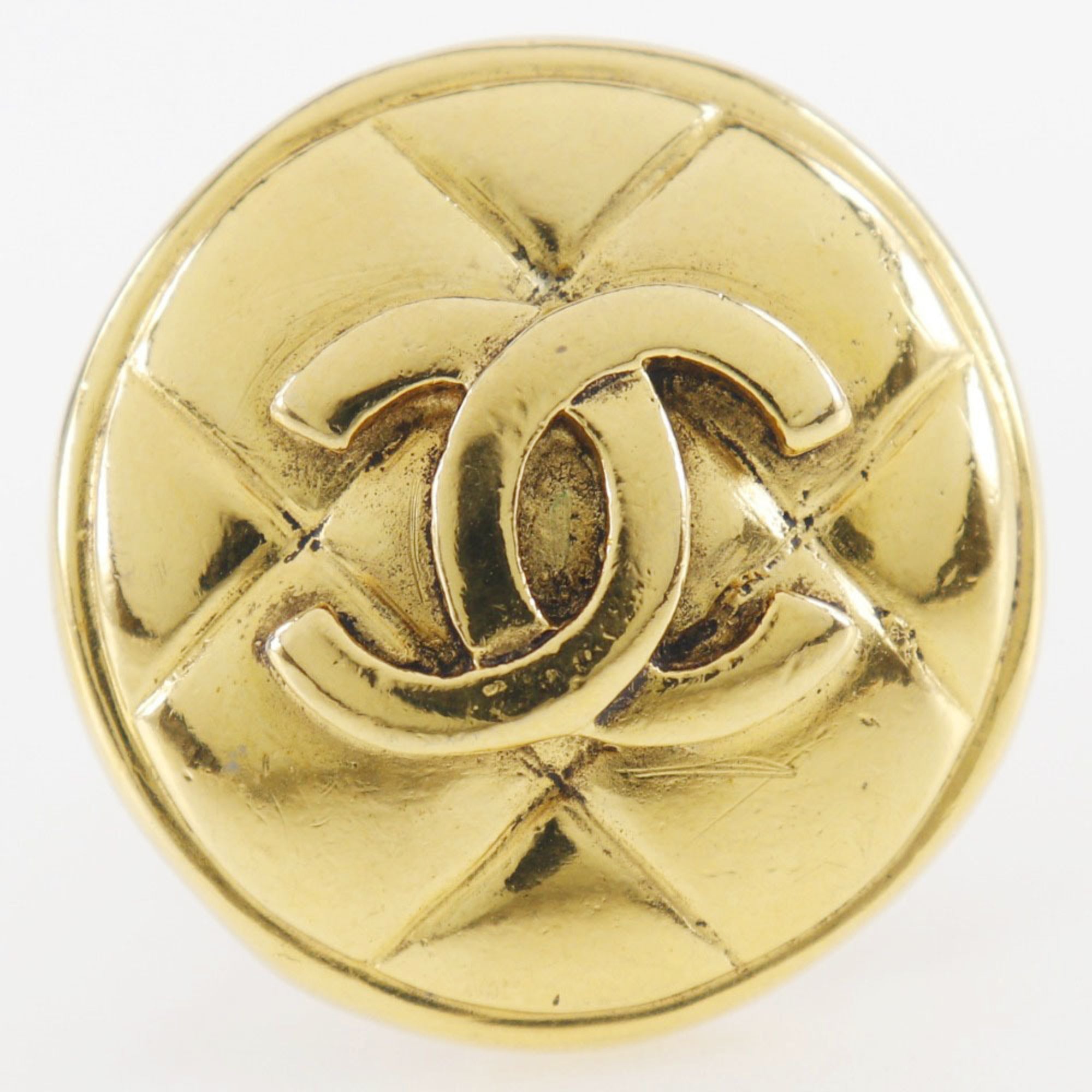 CC Logo Clip-On Earrings Metal