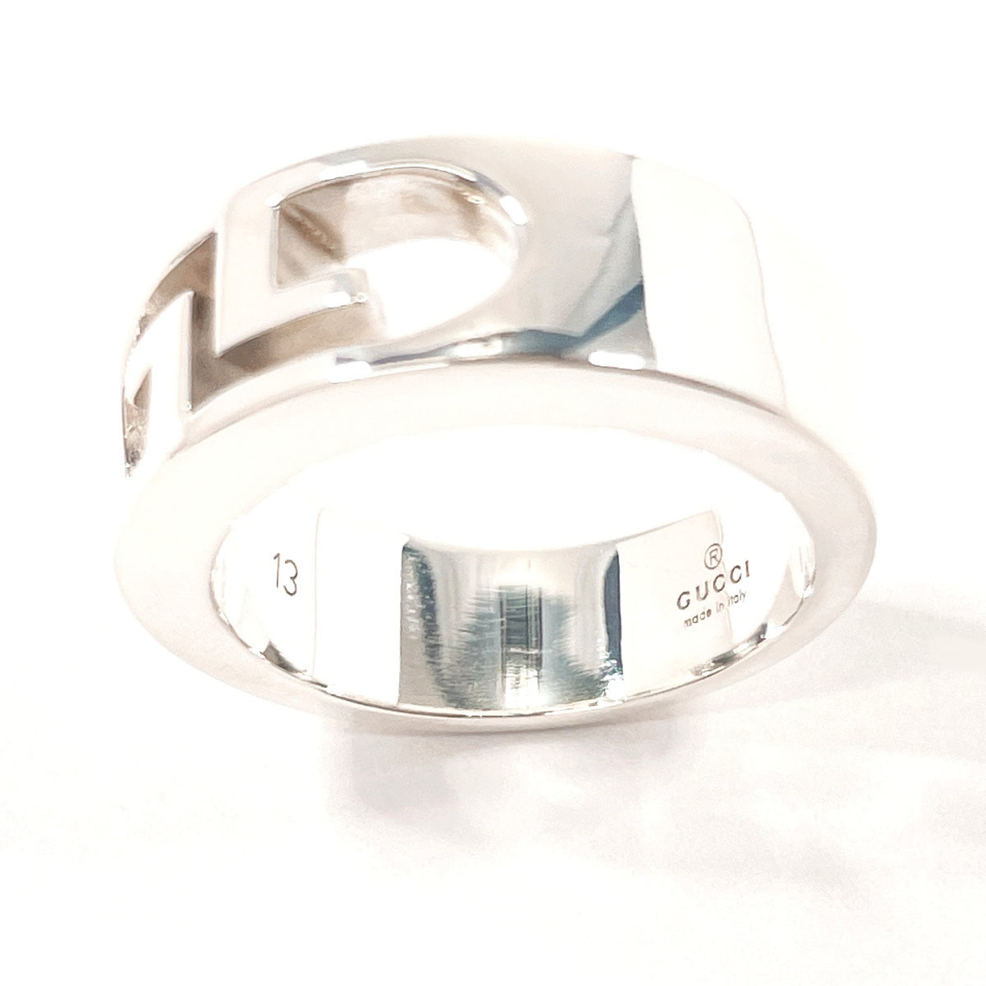 Double G Ring Sterling Silver