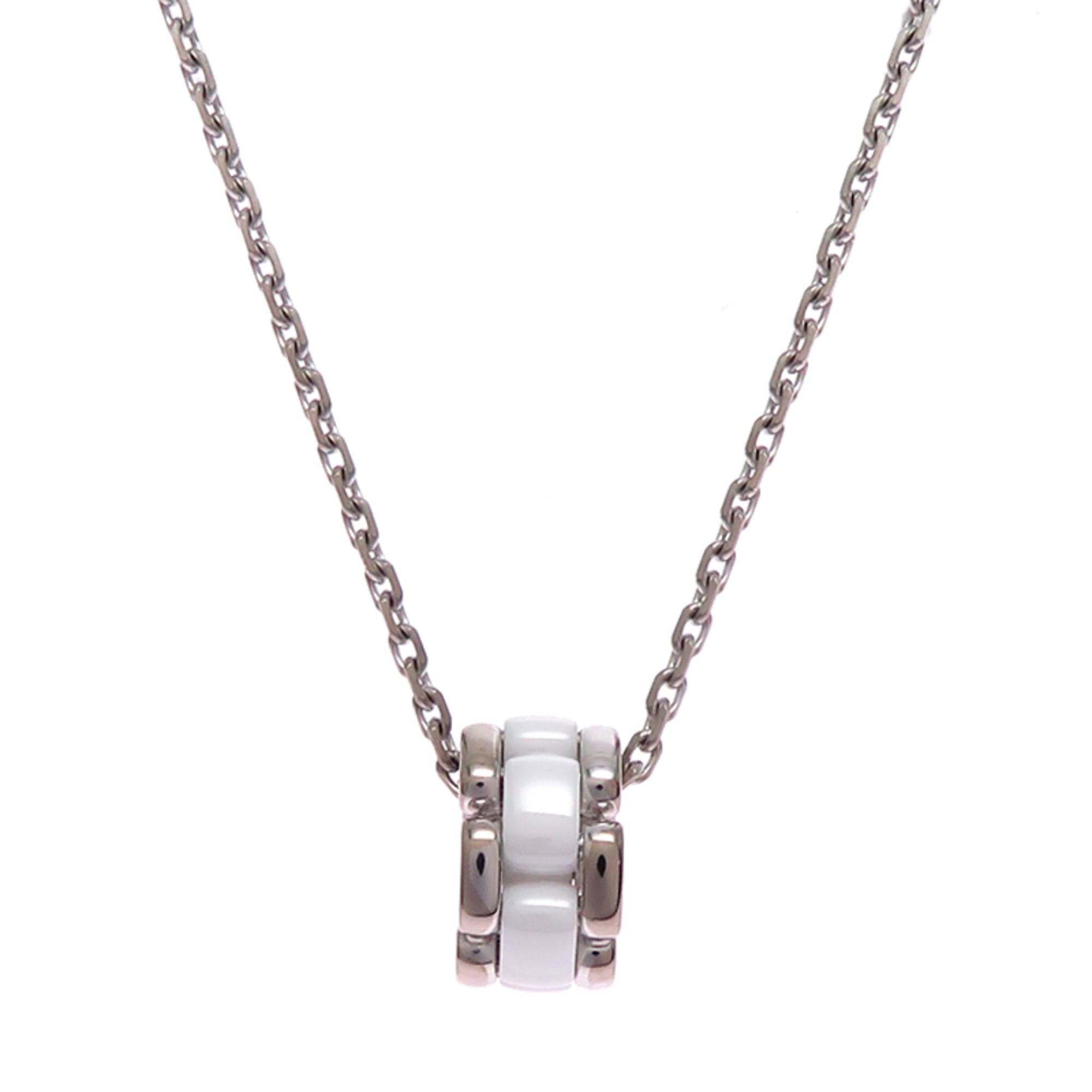 Pendant Necklace 18K White Gold