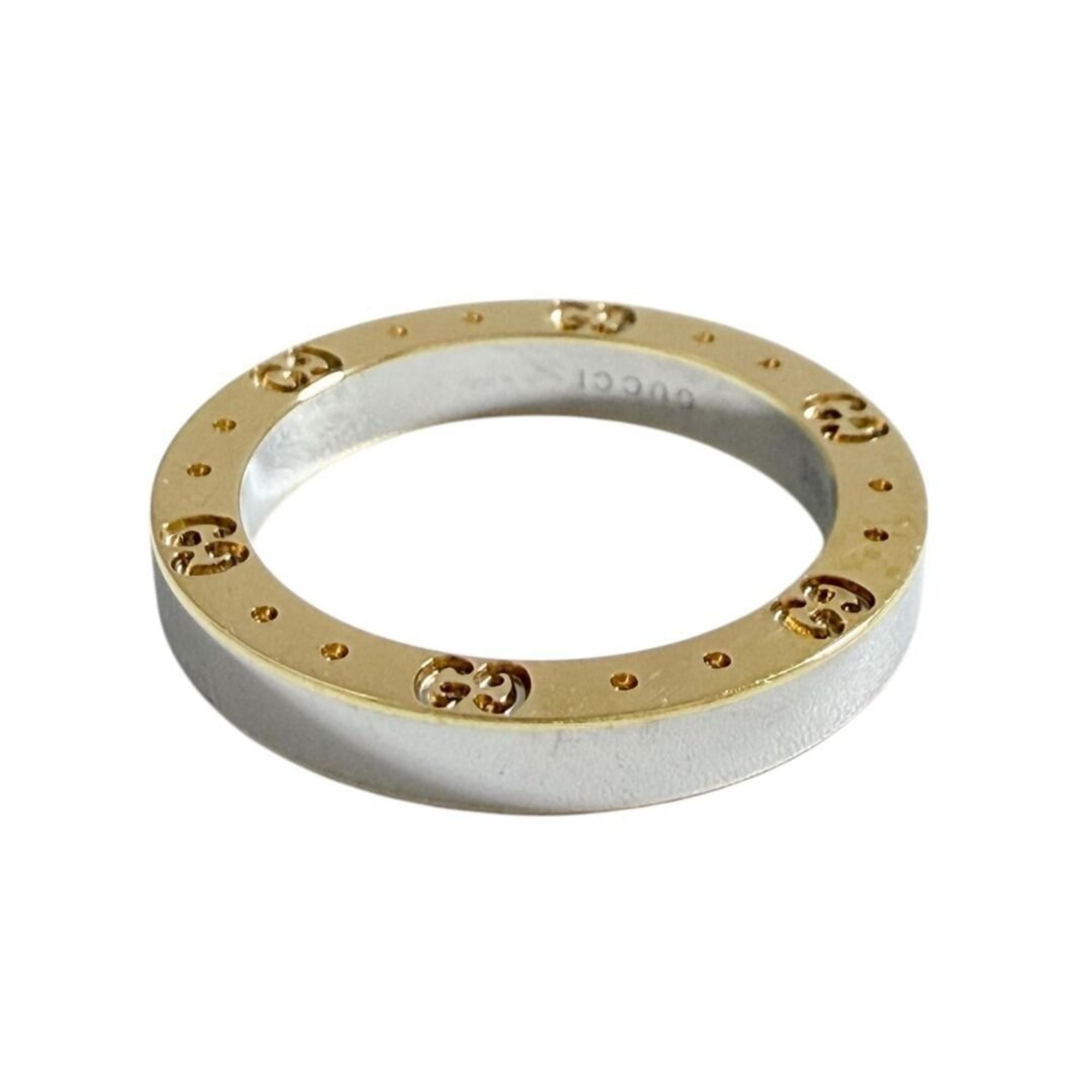 Ring 18K Yellow Gold and Stainless Steel