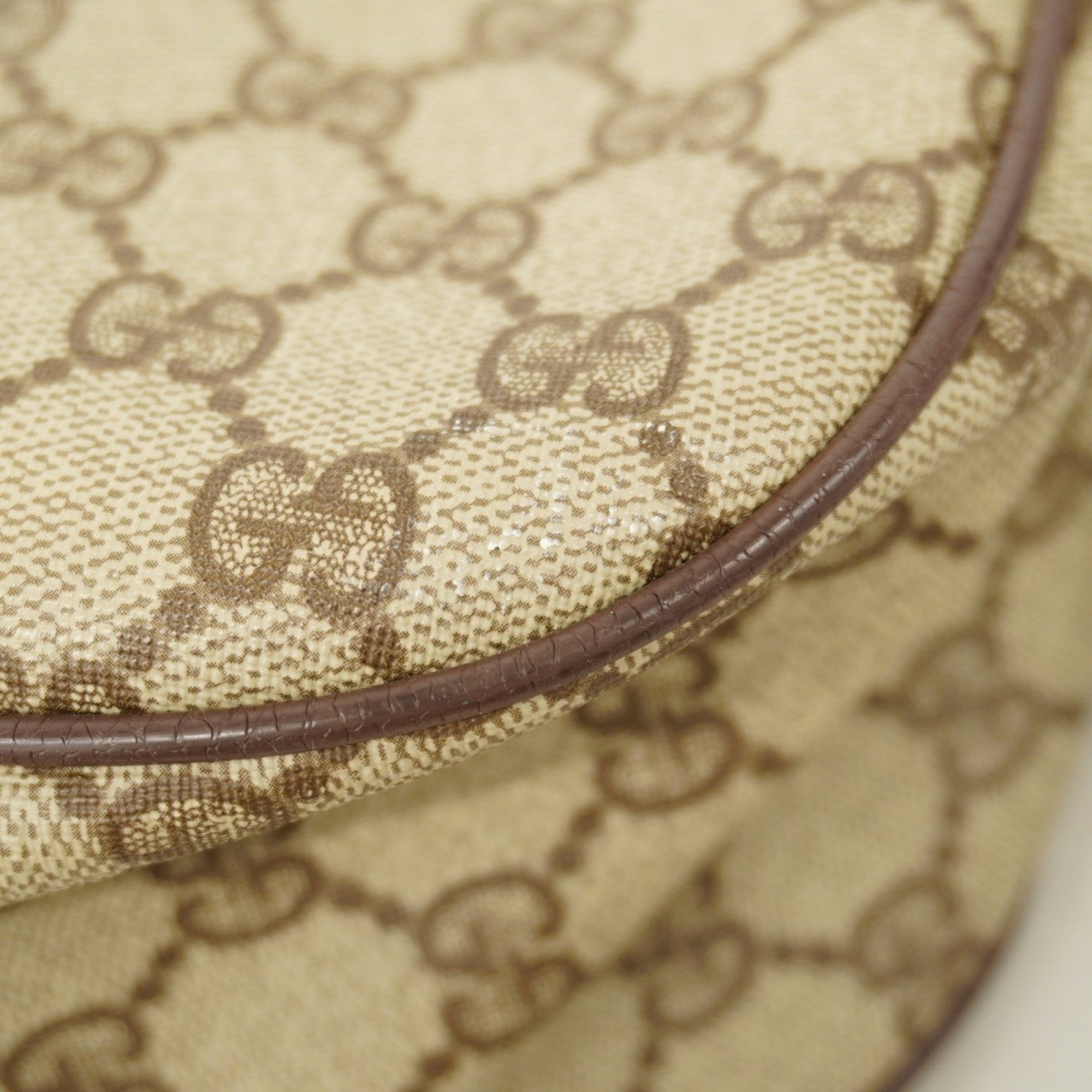Vintage Web Crossbody Bag GG Coated Canvas Small