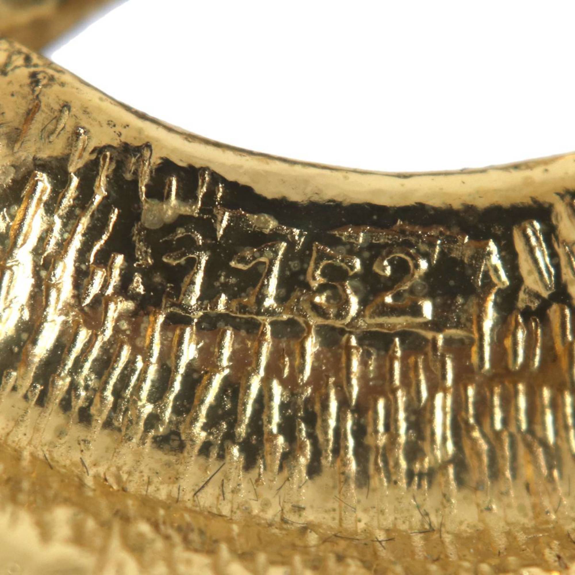CC Logo Brooch Metal