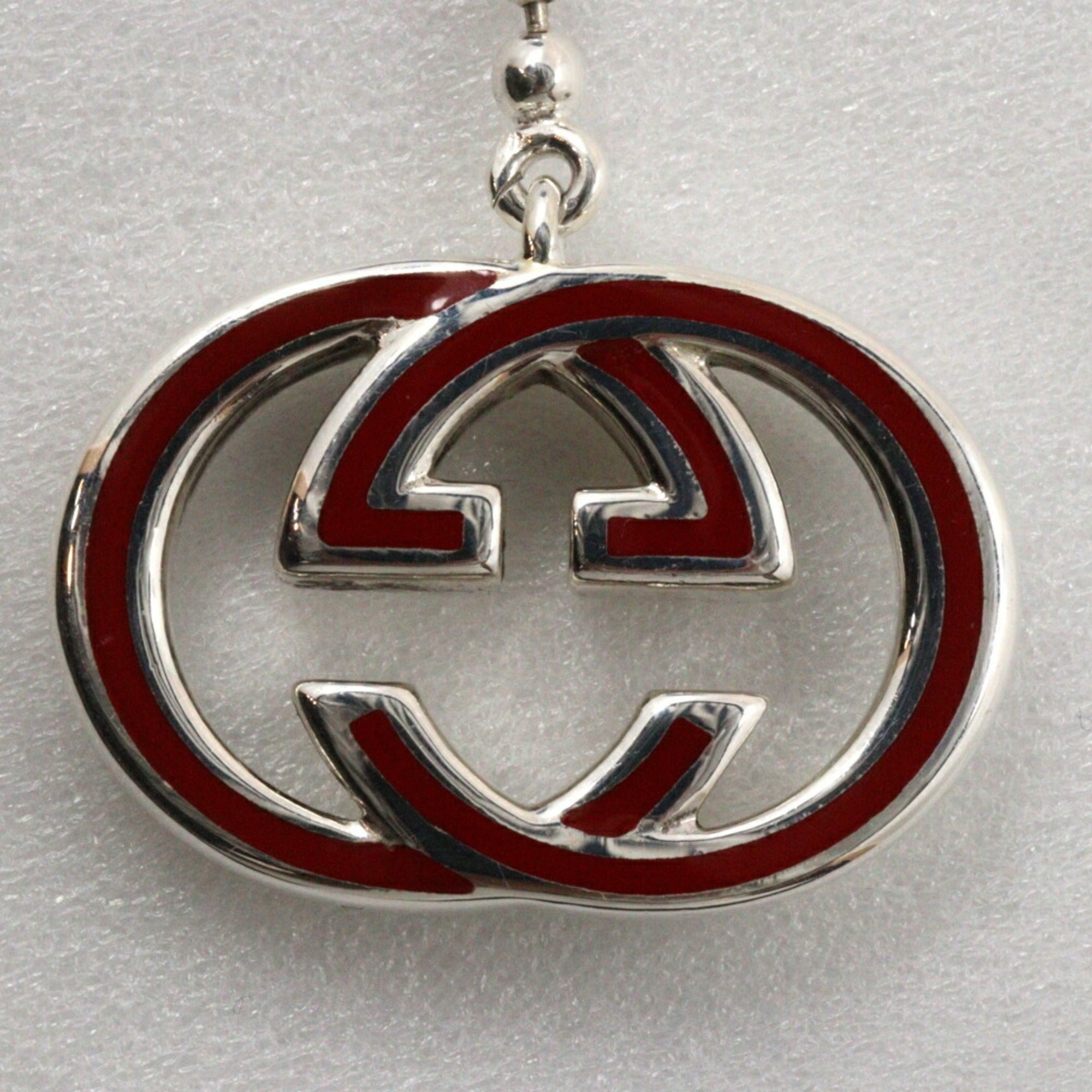 Interlocking G Bracelet Ball Chain Sterling Silver