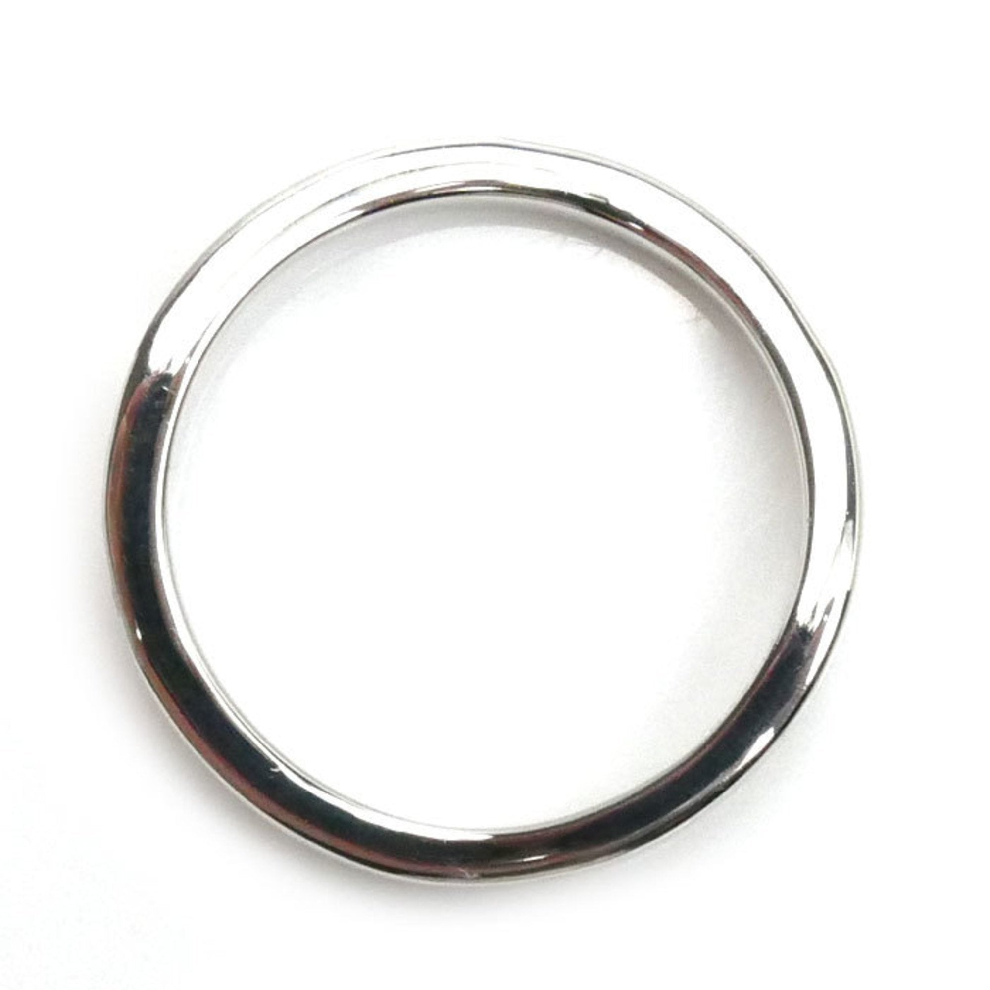 Band Ring Platinum with Diamond