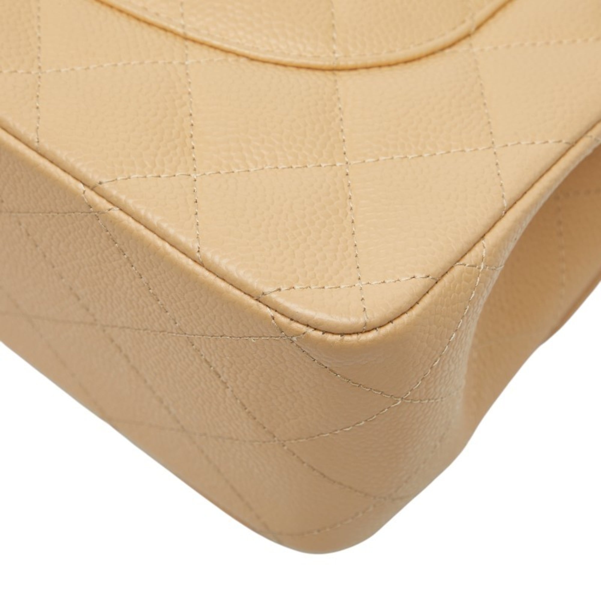 Classic Double Flap Bag Quilted Caviar Jumbo