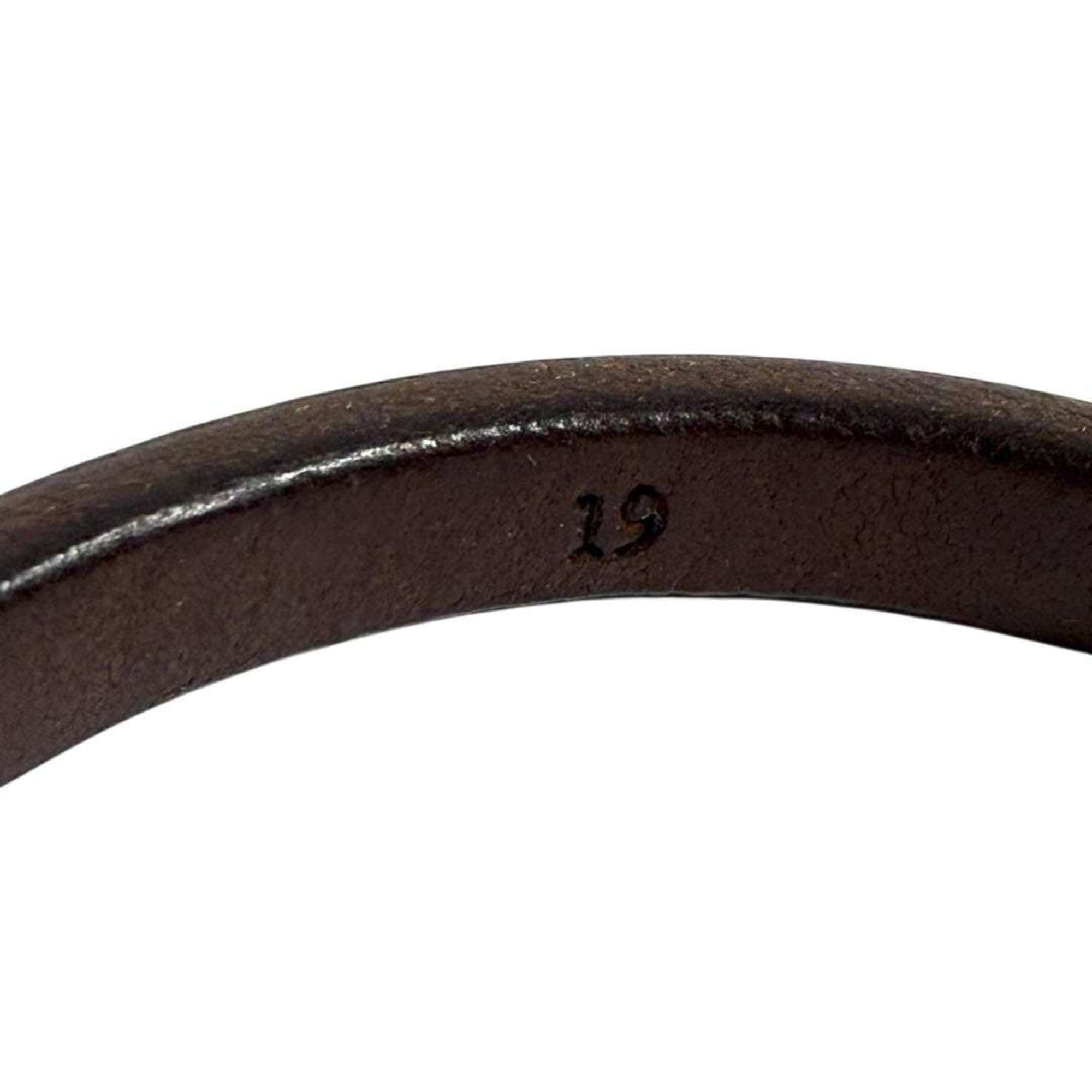 Bracelet Leather and Sterling Silver