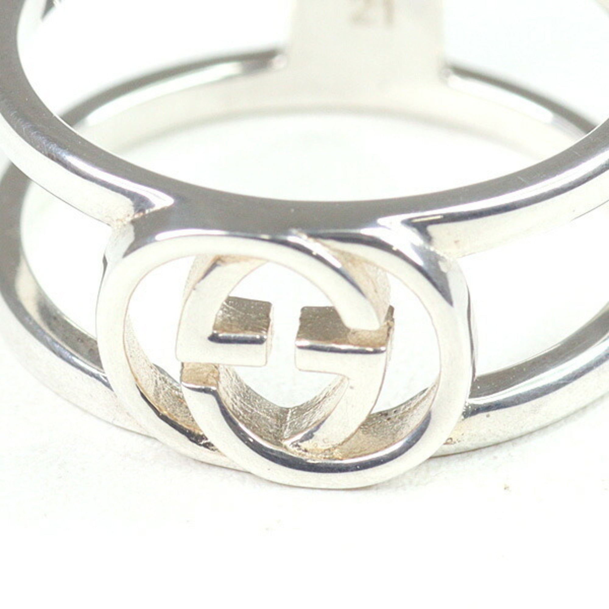 Interlocking Band Ring Sterling Silver