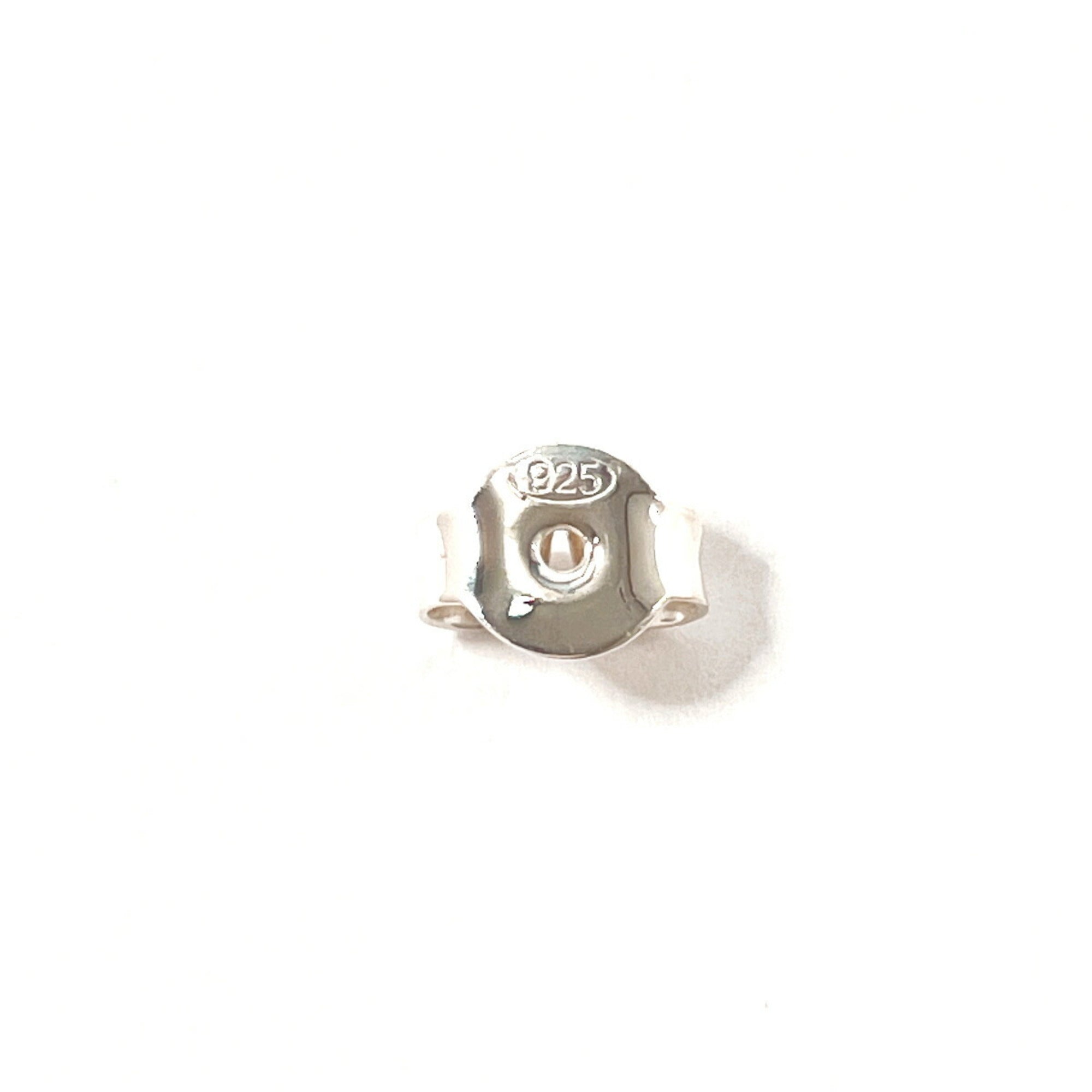 Earrings Sterling Silver and 14K White Gold