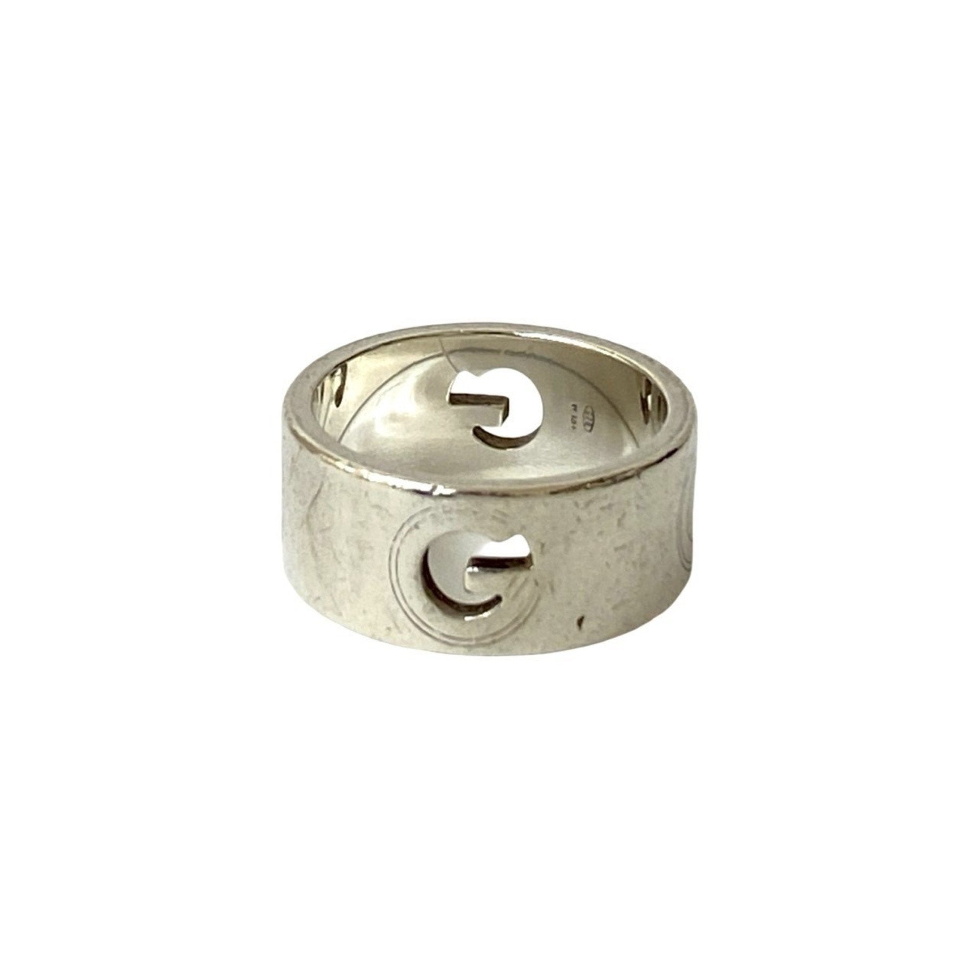 G Cutout Ring Sterling Silver