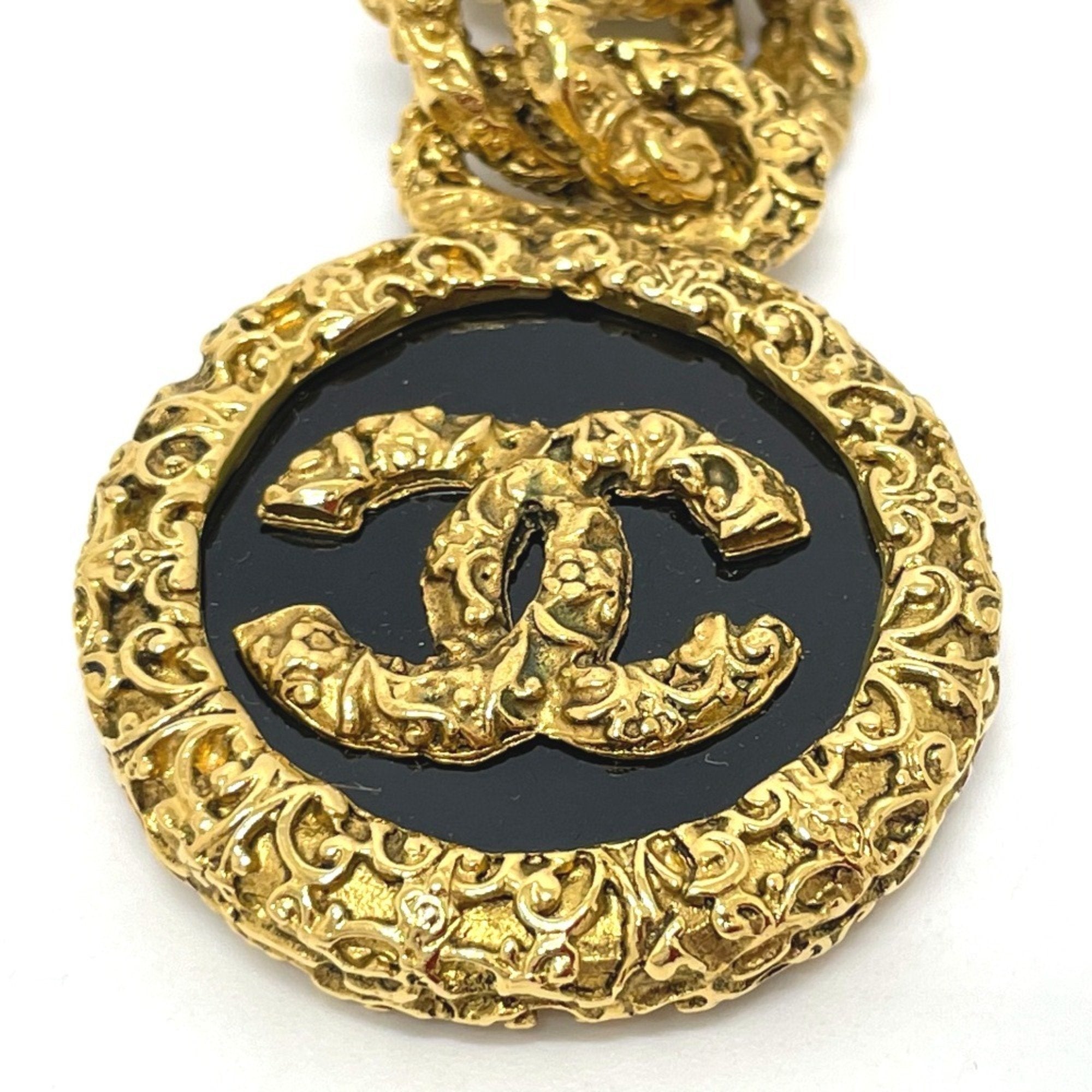 Vintage Key Charm Brass Black and Gold Handbag Charm