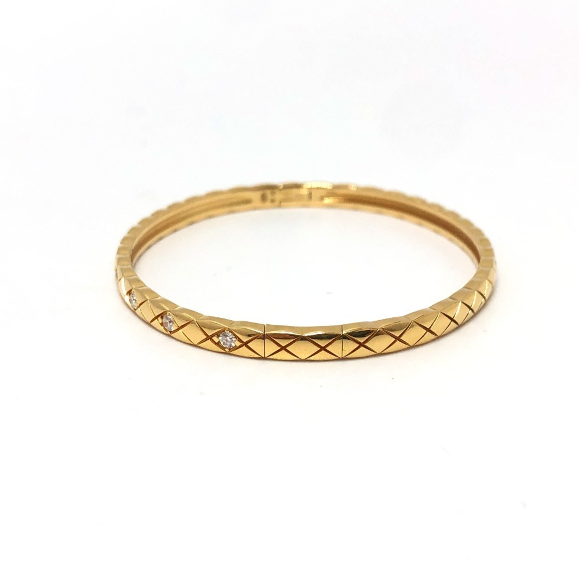 Coco Crush Bracelet 18K Yellow Gold with Diamond