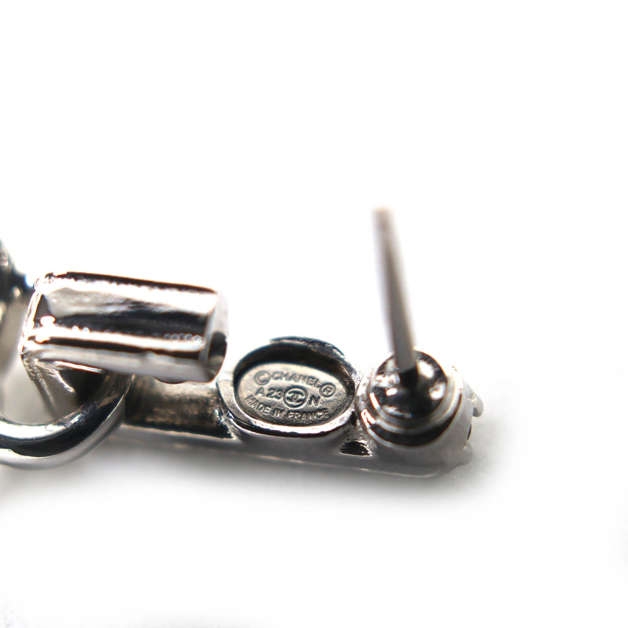 CC Logo Earrings Sterling Silver Sterling Silver