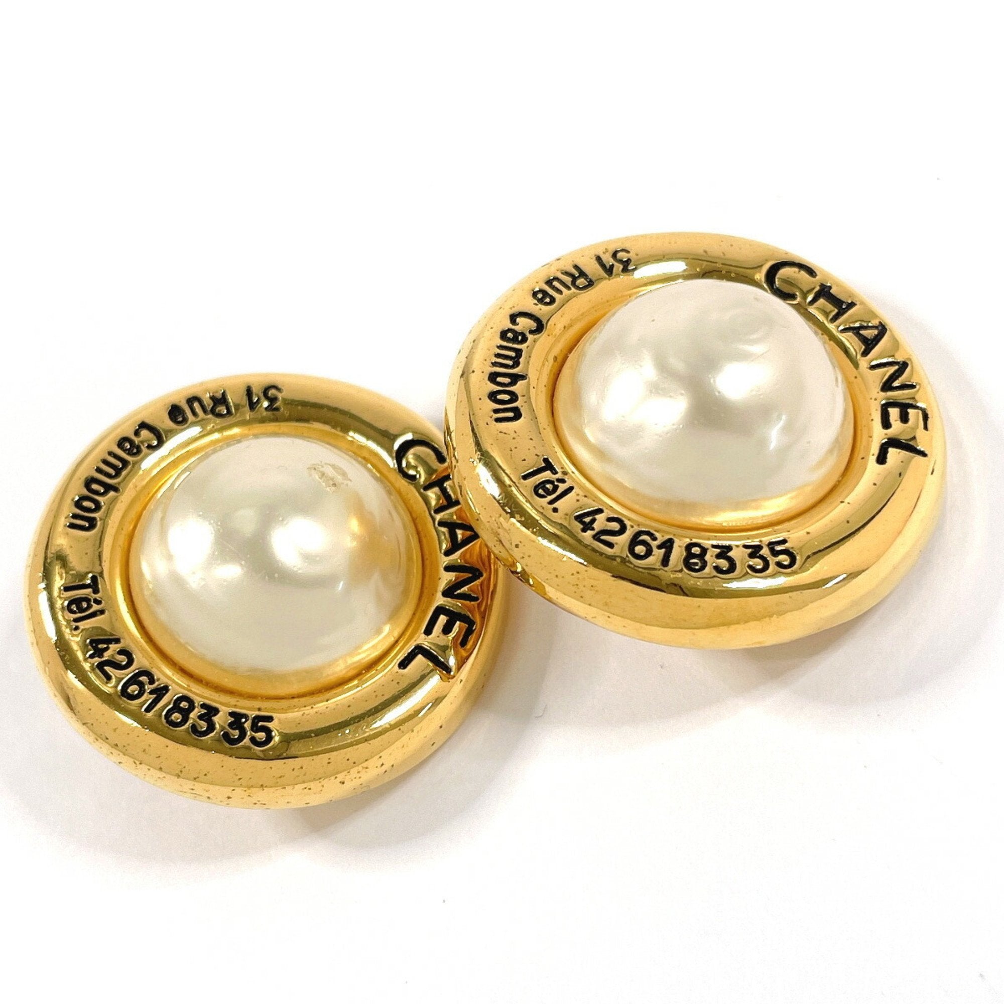 Clip-On Earrings Pearl Clip-On