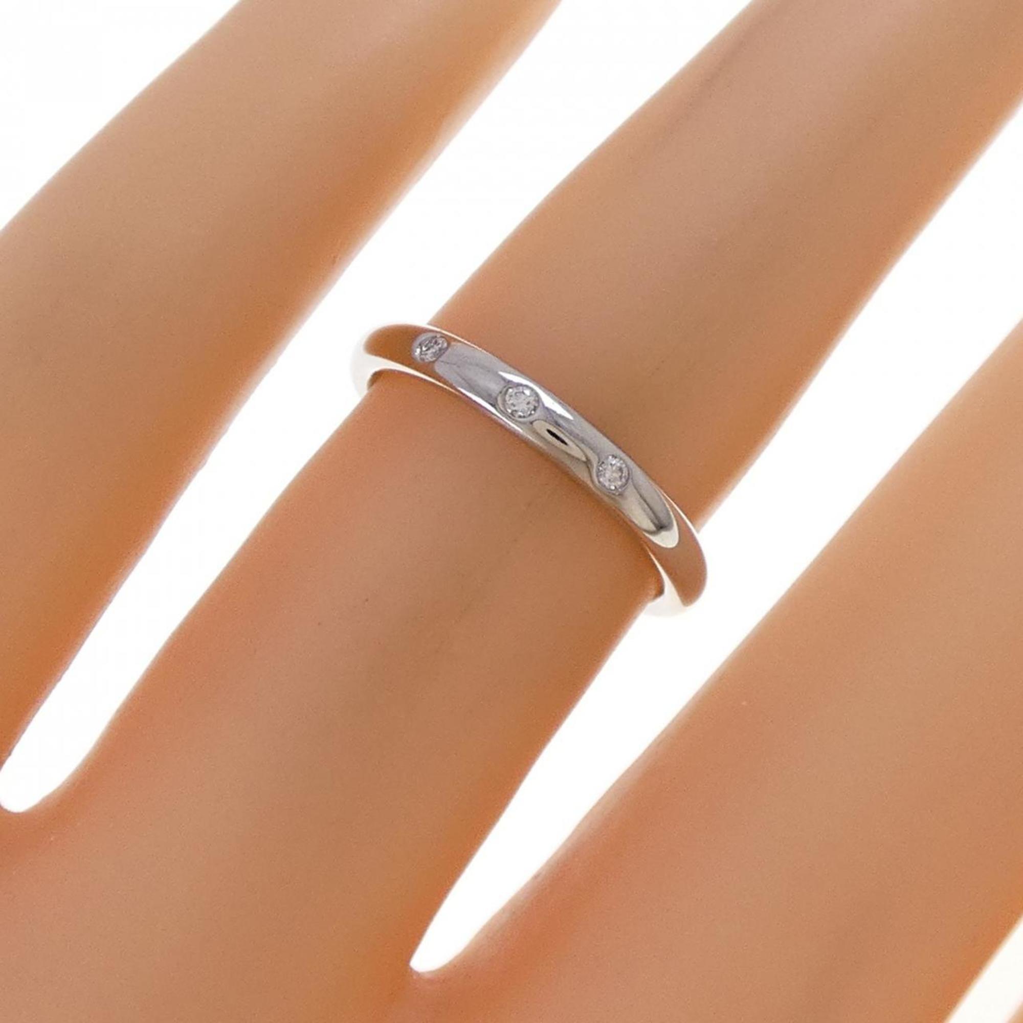Band Ring Platinum With Diamond