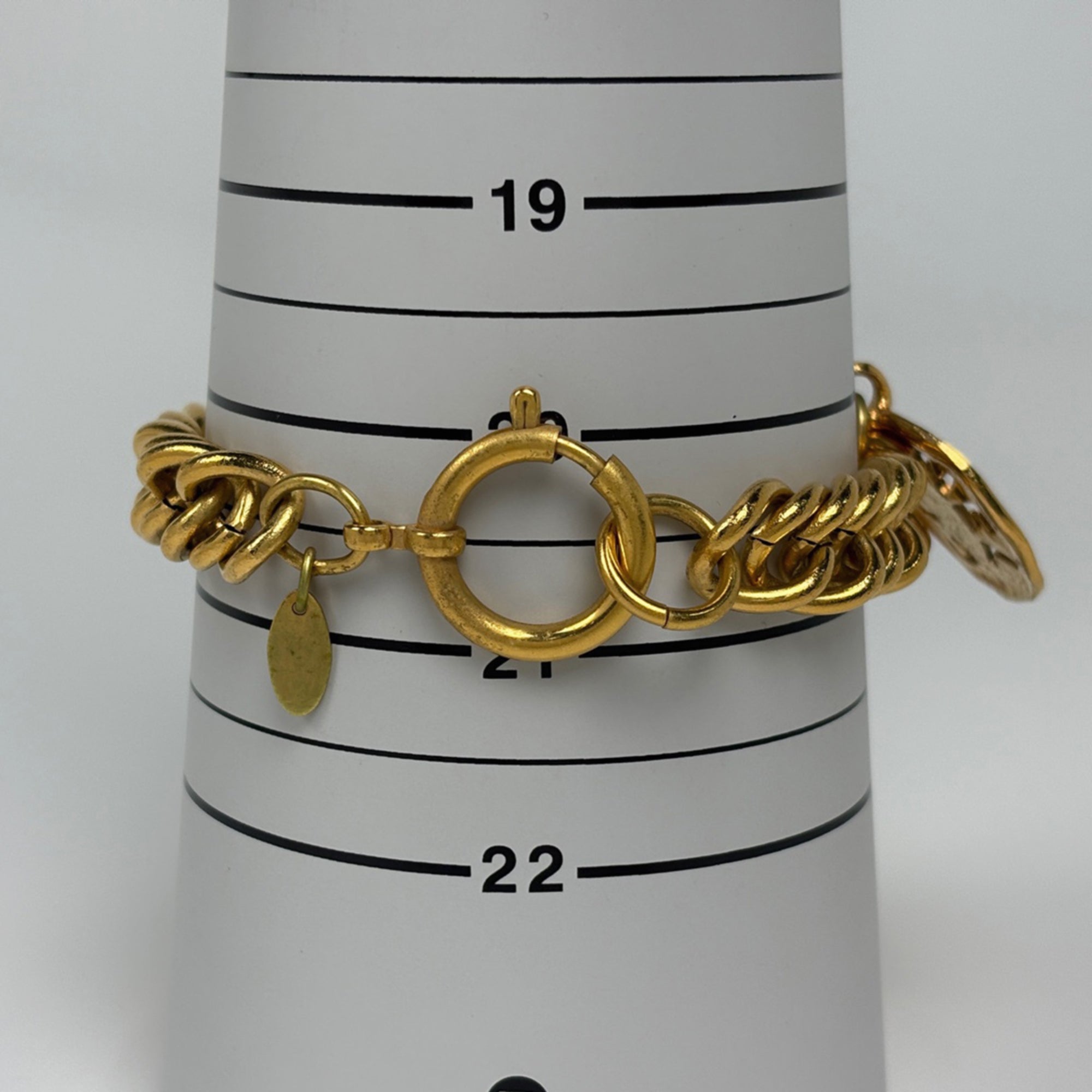 CC Logo Chain Bracelet Metal