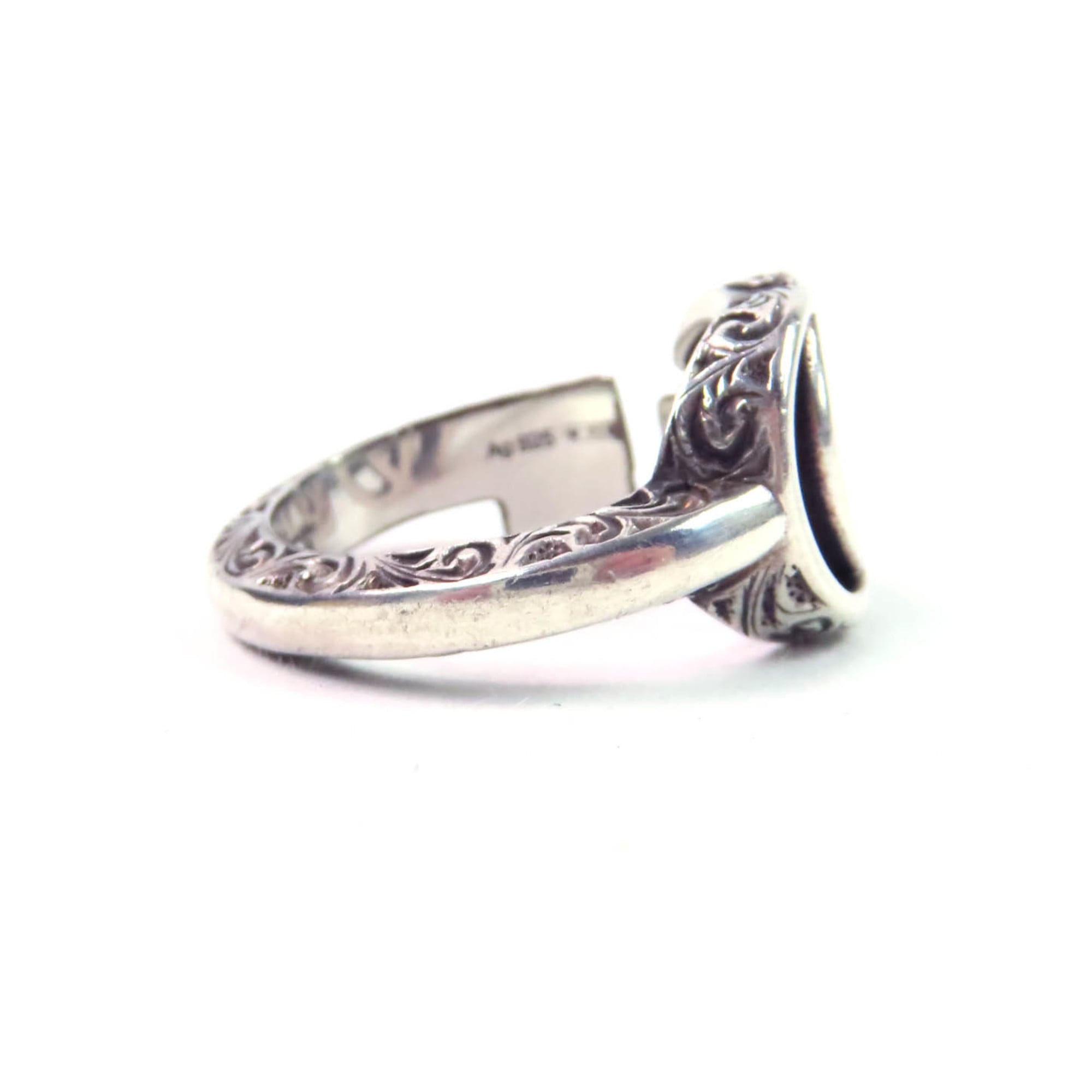 Double G Band Ring Sterling Silver