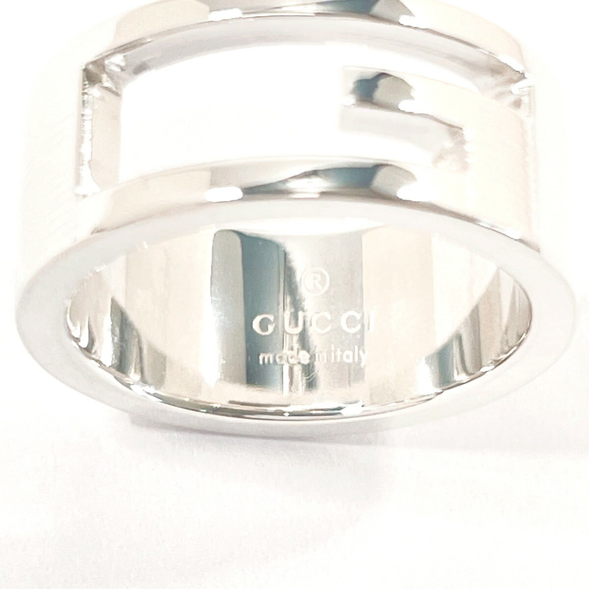 Cutout G Ring Sterling Silver