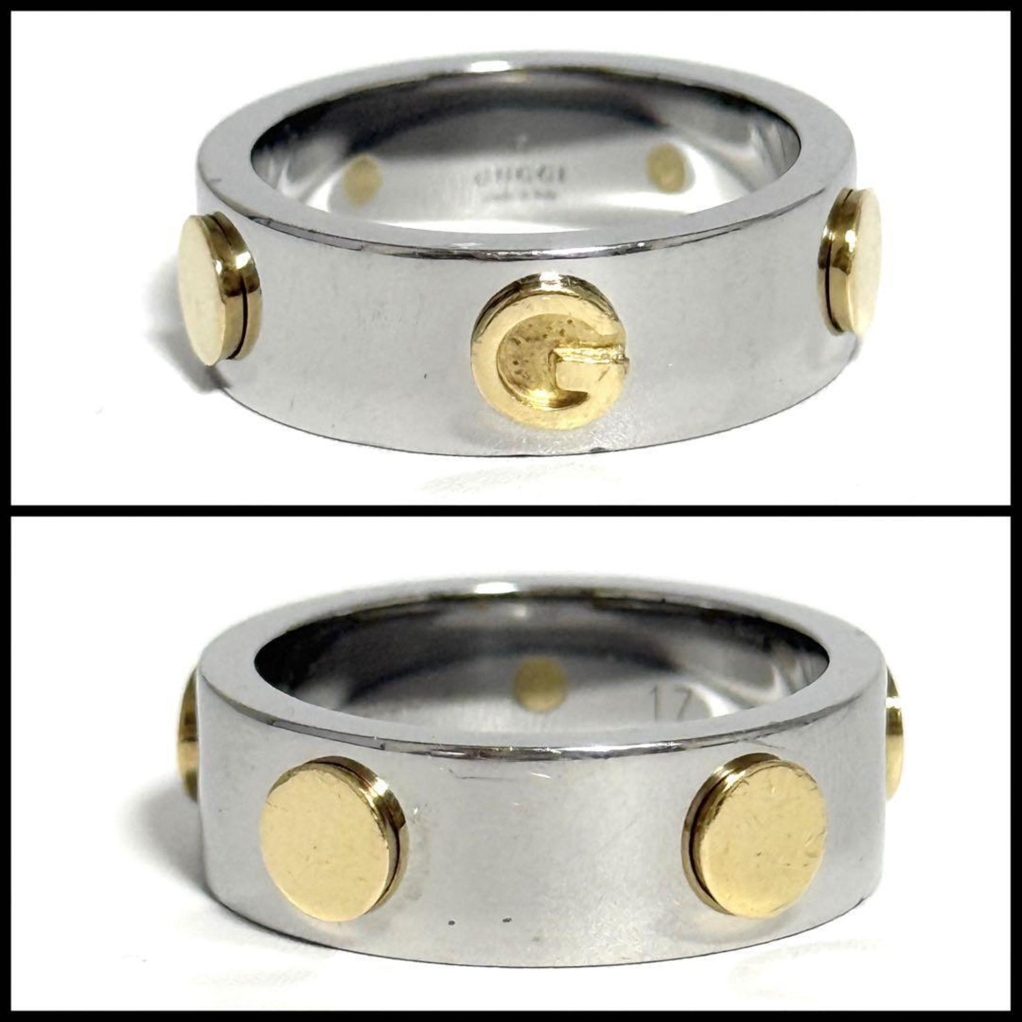 Band Ring Gold and Stainless Steel