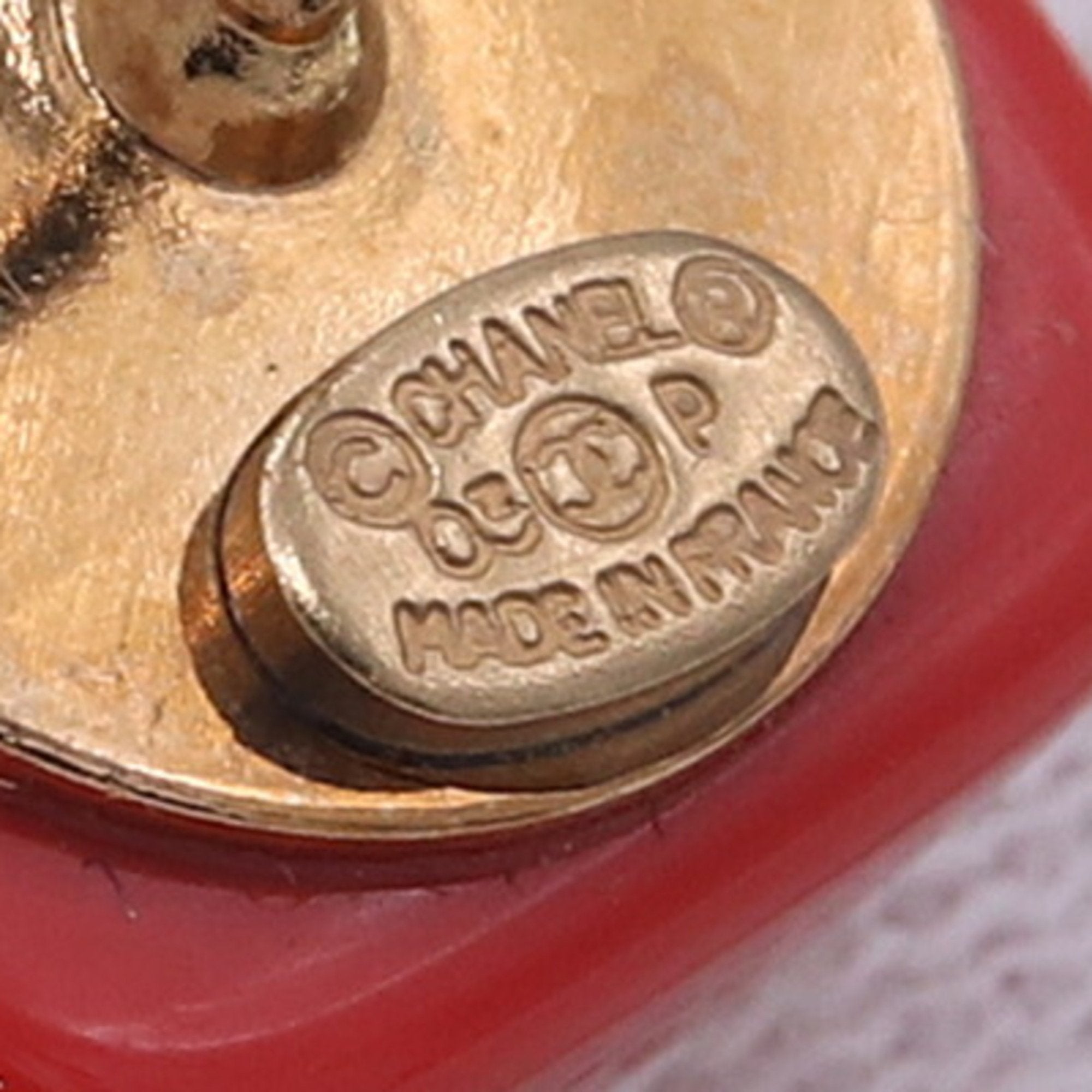 CC Logo Single Earring Metal