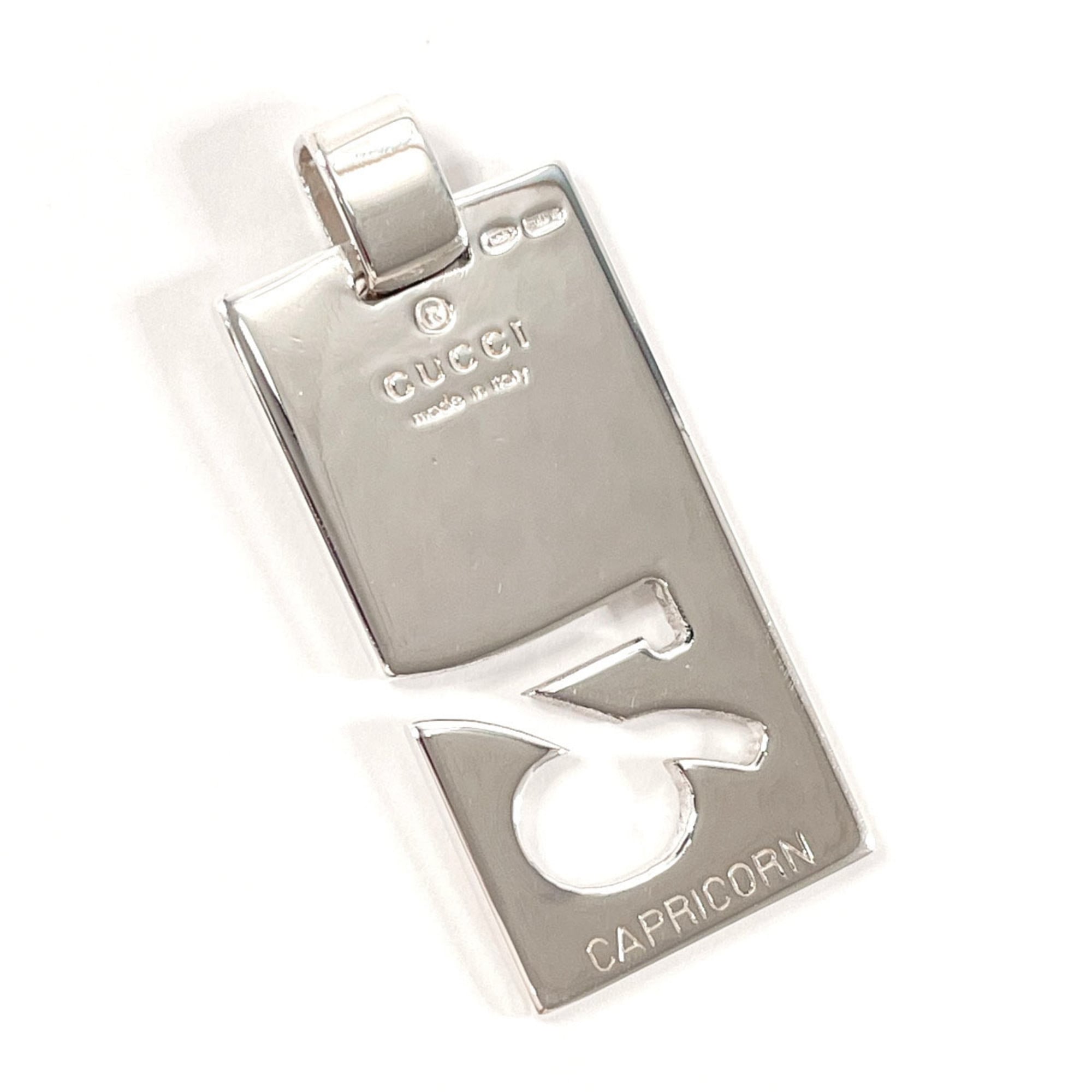 Capricorn Constellation Pendant Necklace Sterling Silver