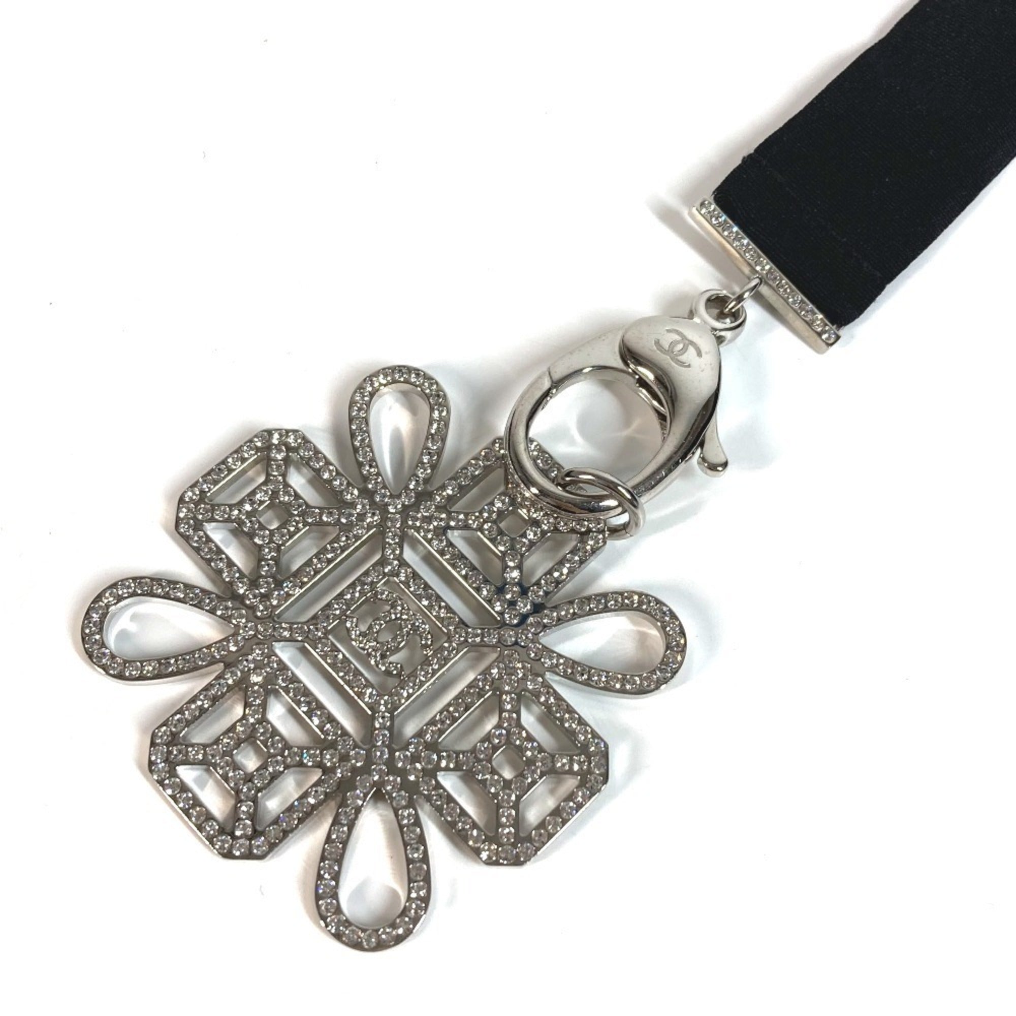 CC Logo Pendant Necklace Metal