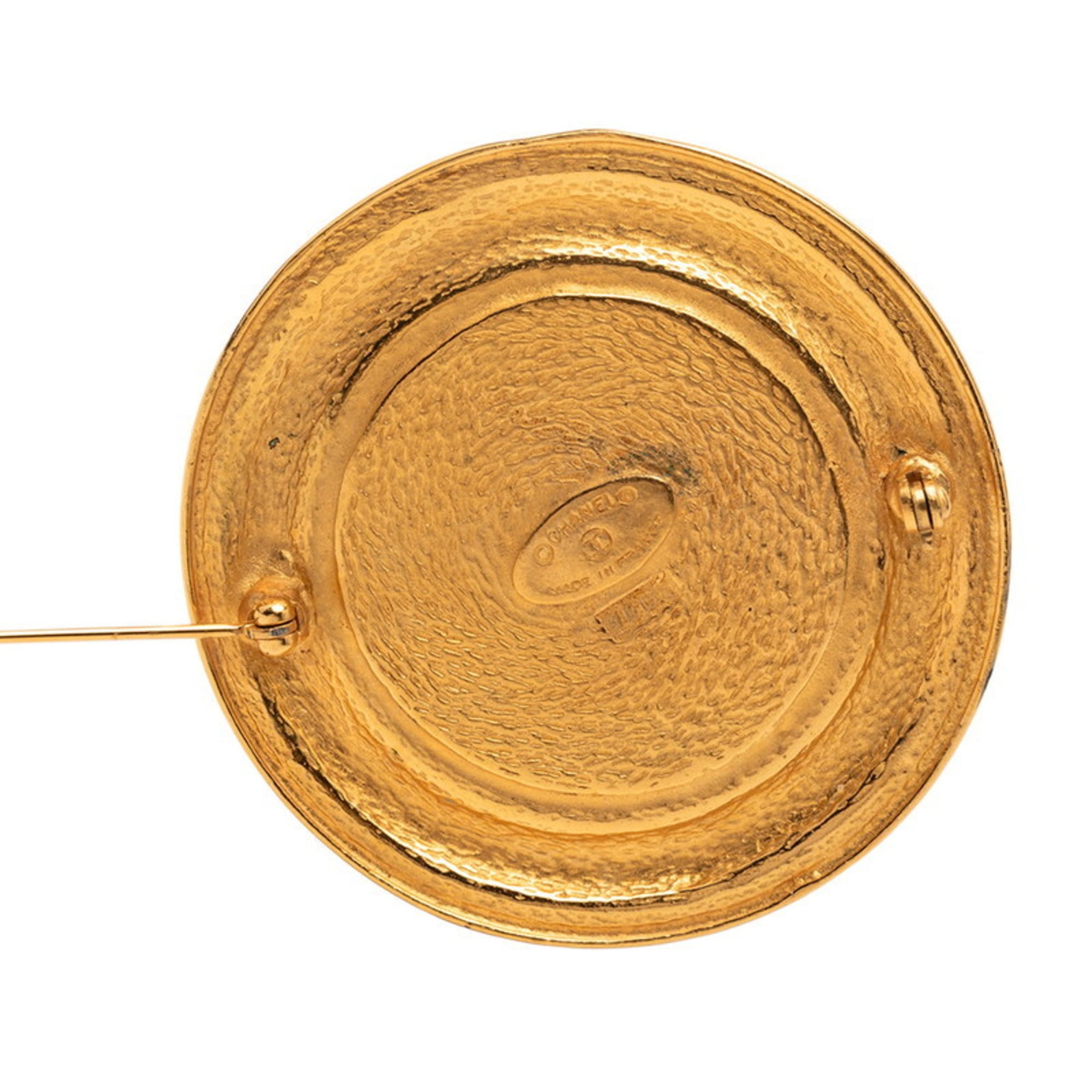 31 Rue Cambon Brooch Metal
