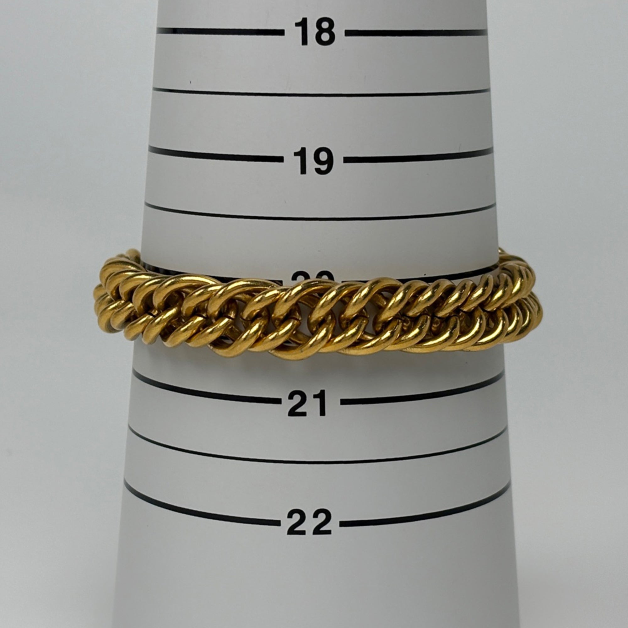 CC Logo Chain Bracelet Metal