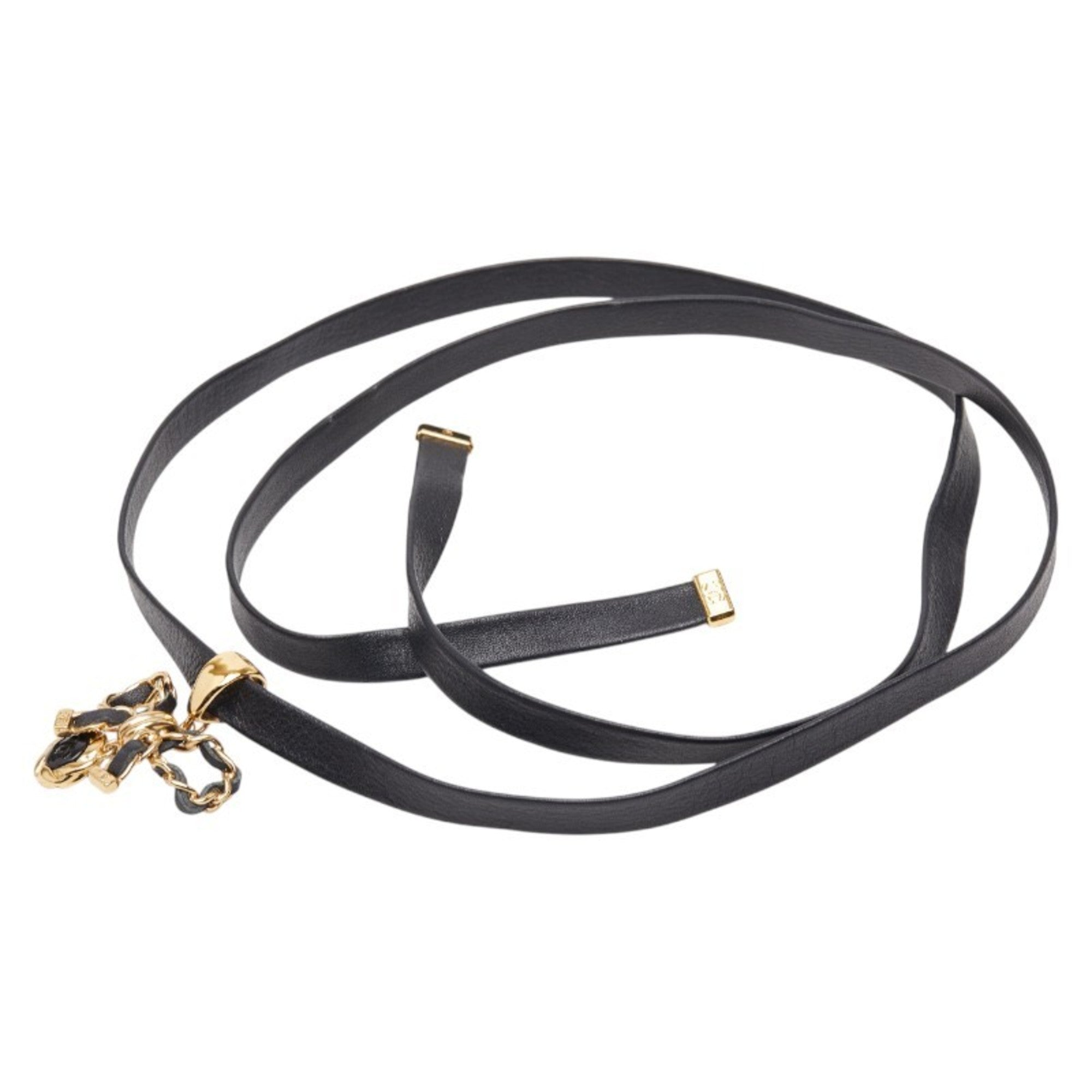 CC Logo Earrings Gold-Tone Metal